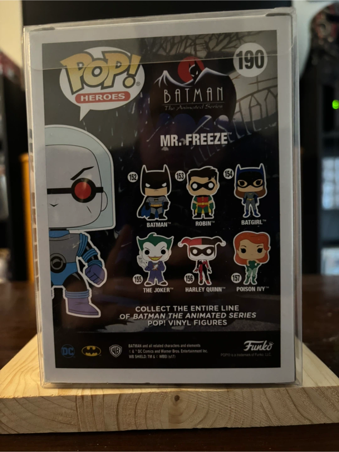 Funko Pop! Heroes Mr. Freeze #190 Vinyl Figure - photo 3