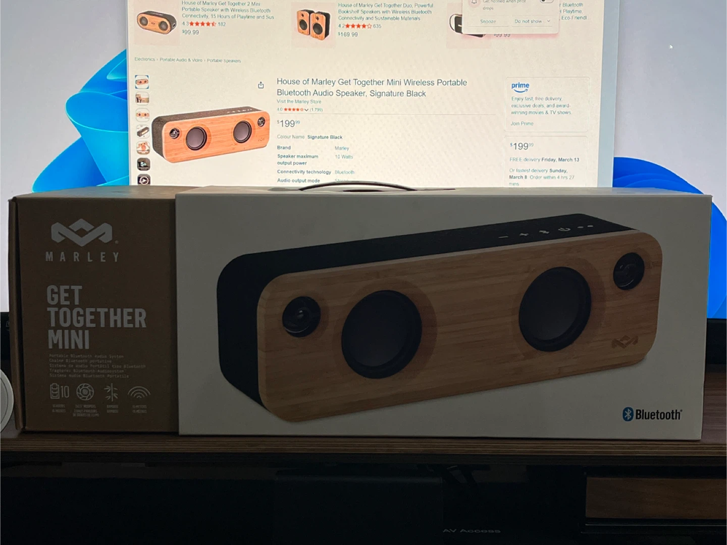 House of Marley Get Together Mini Bluetooth Speaker - photo 5