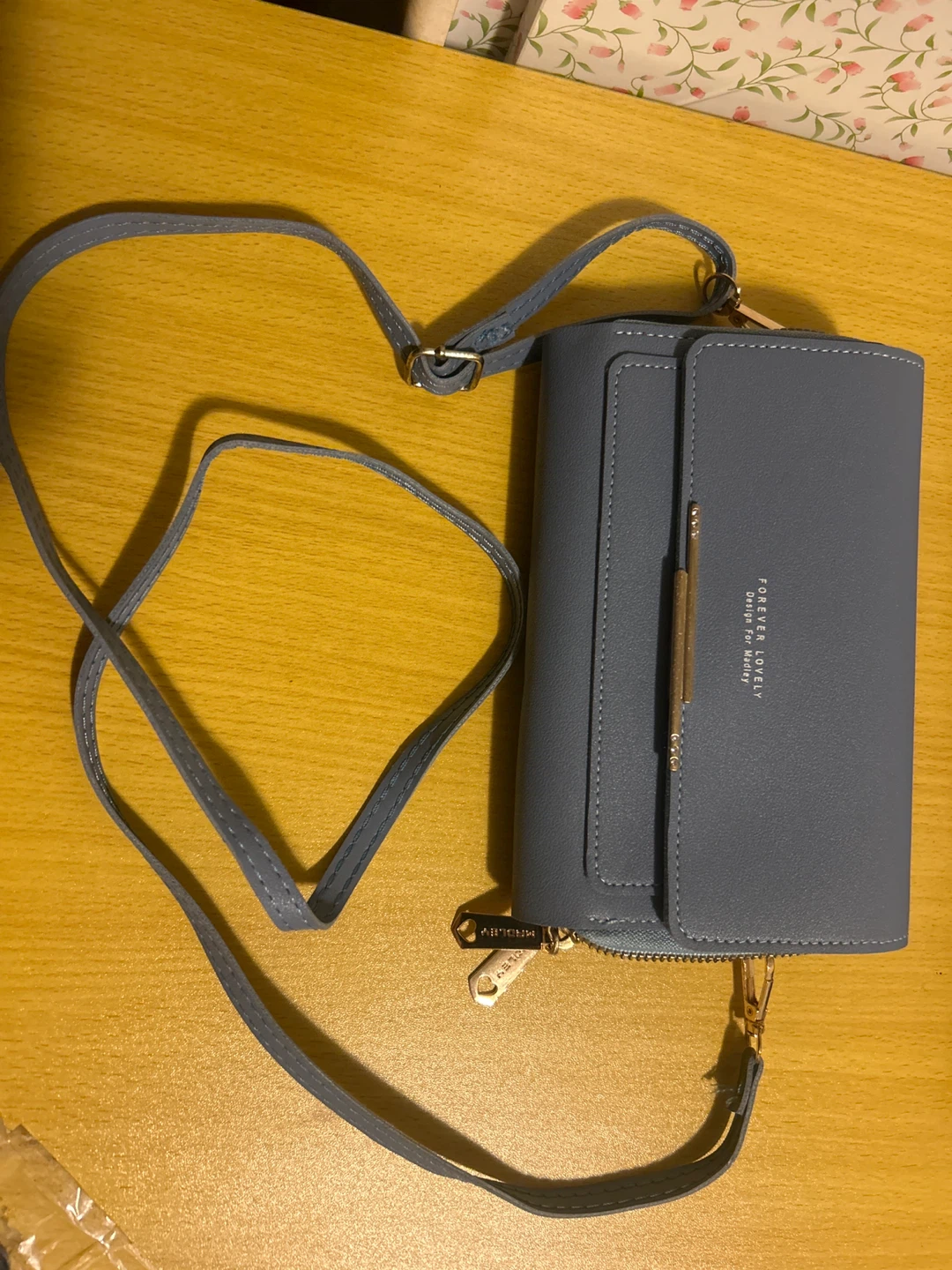 Forever Lovely Blue Crossbody Wallet - photo 2