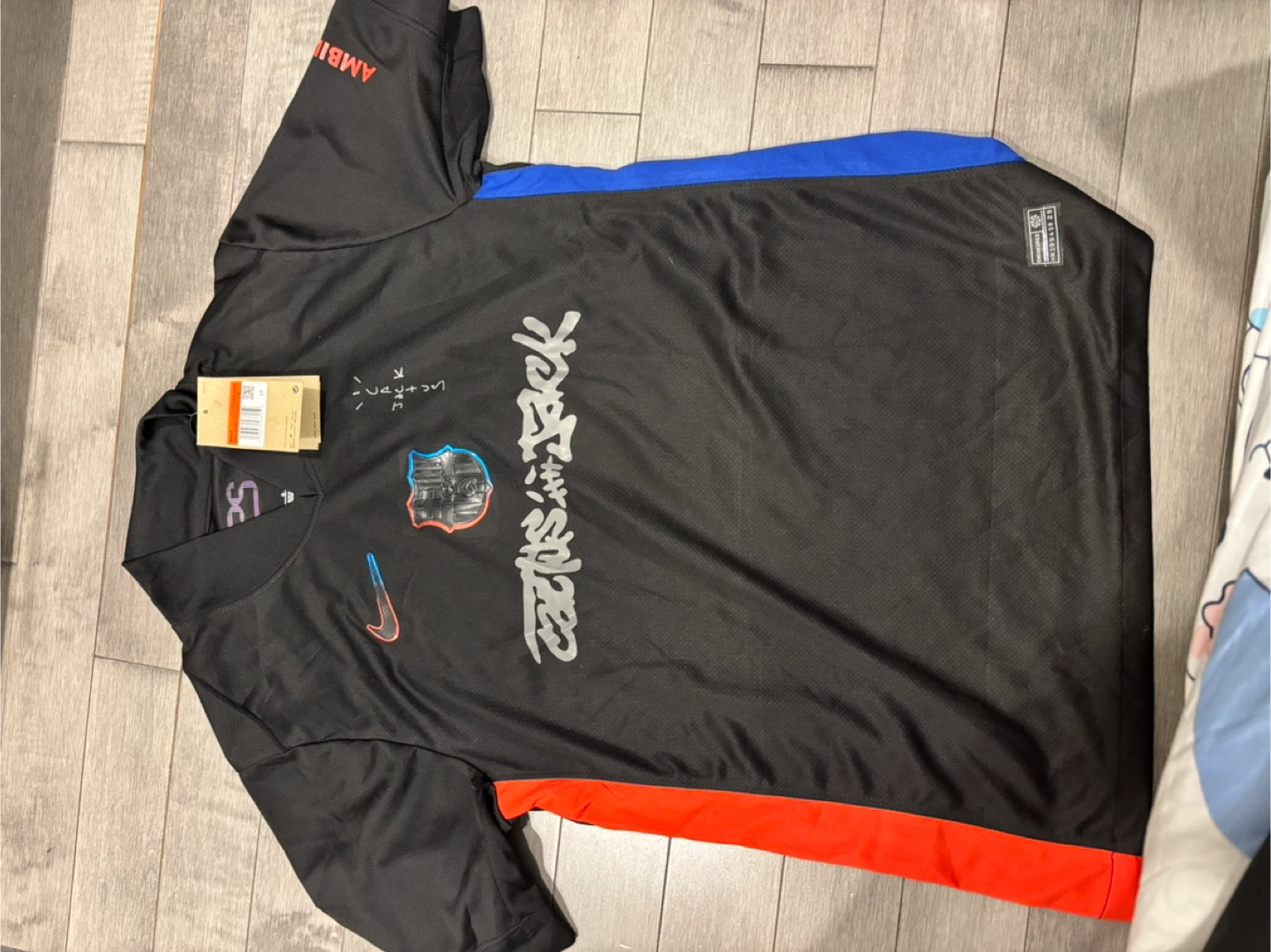 Nike FC Barcelona x Travis Scott Jersey - Black - Size L