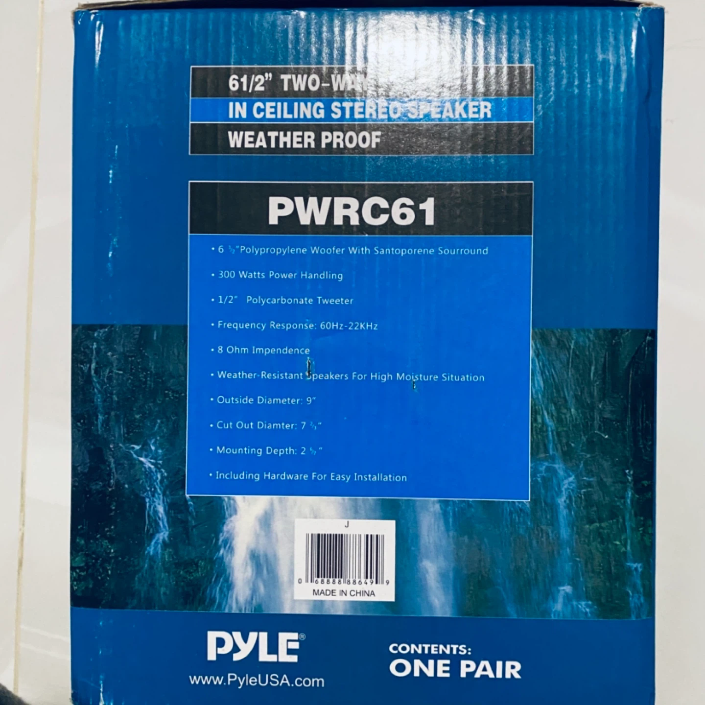 Pyle two way weatherproof ceiling speakers