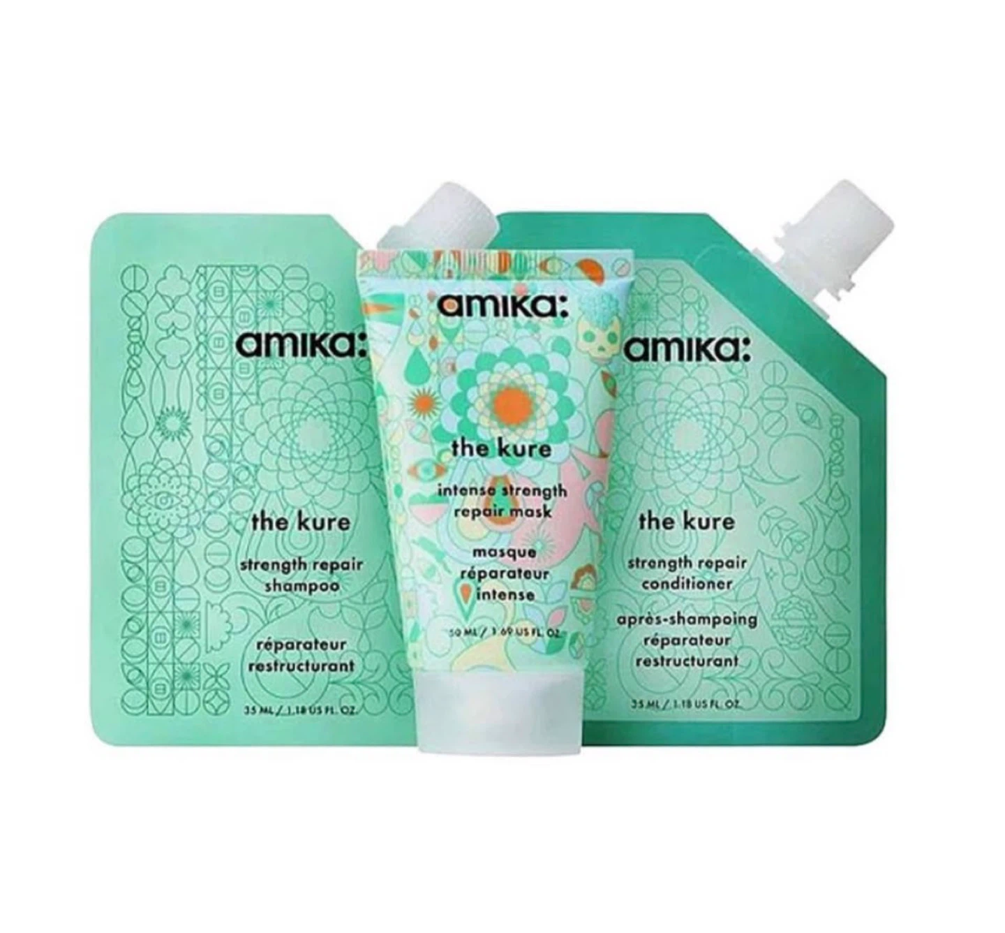 Amika The Kure Strength Repair Trial Set - photo 2
