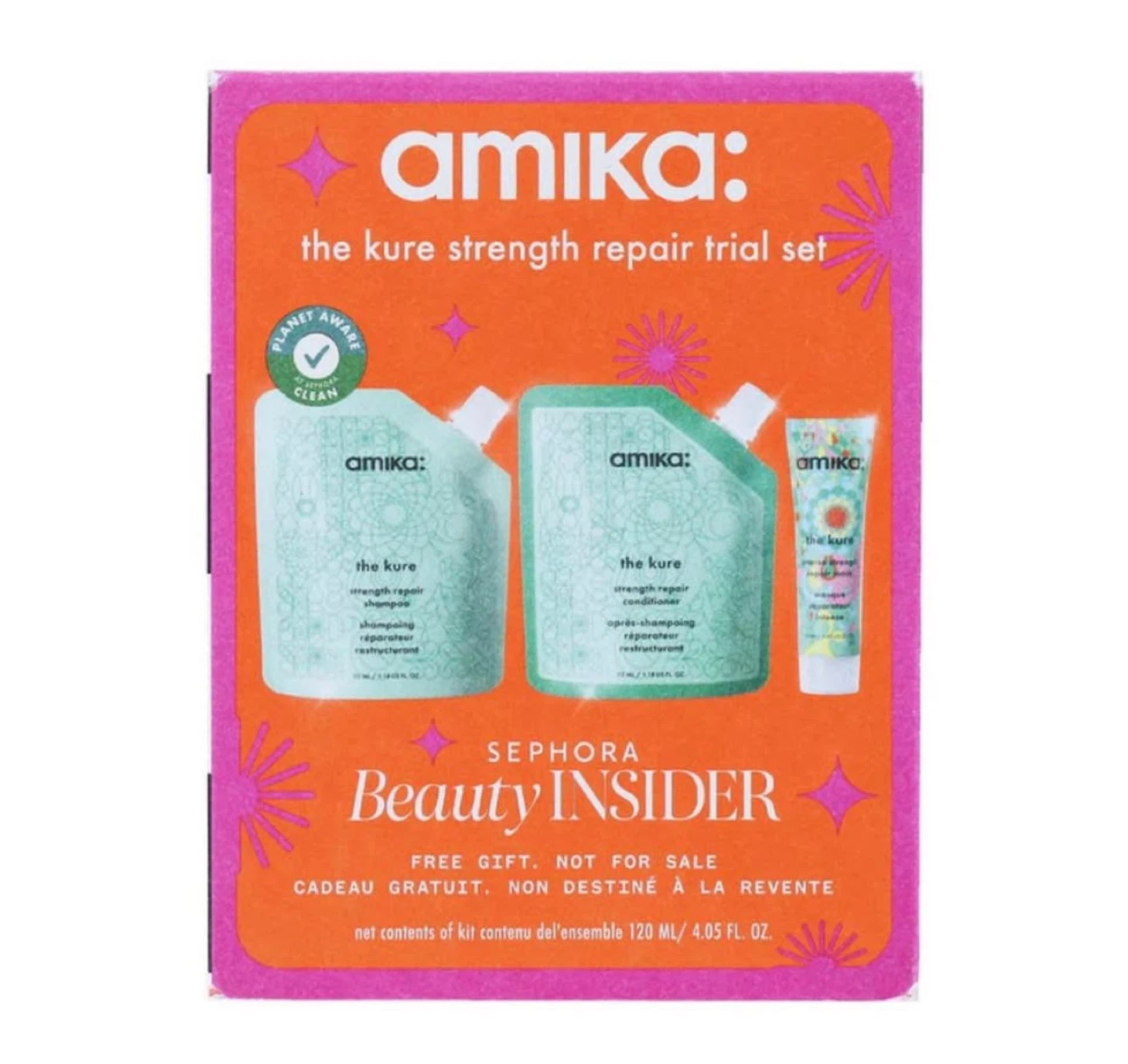 Amika The Kure Strength Repair Trial Set