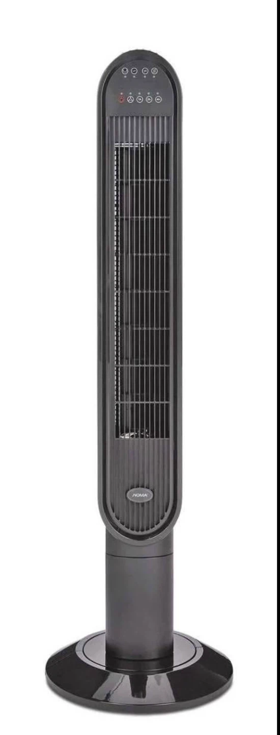 Noma Black Tower Fan