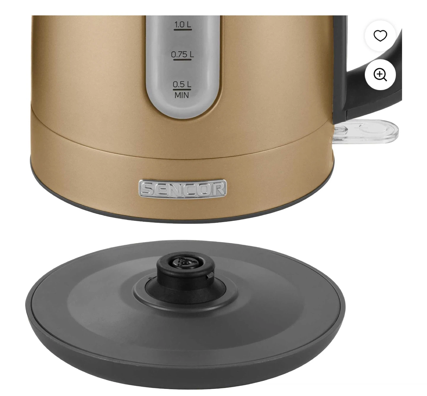 Sencor 1.7L Stainless Steel Electric Kettle - photo 4
