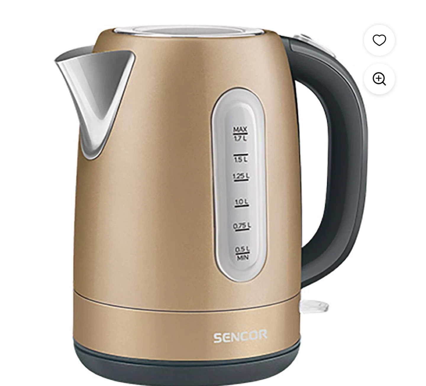 Sencor 1.7L Stainless Steel Electric Kettle - photo 2