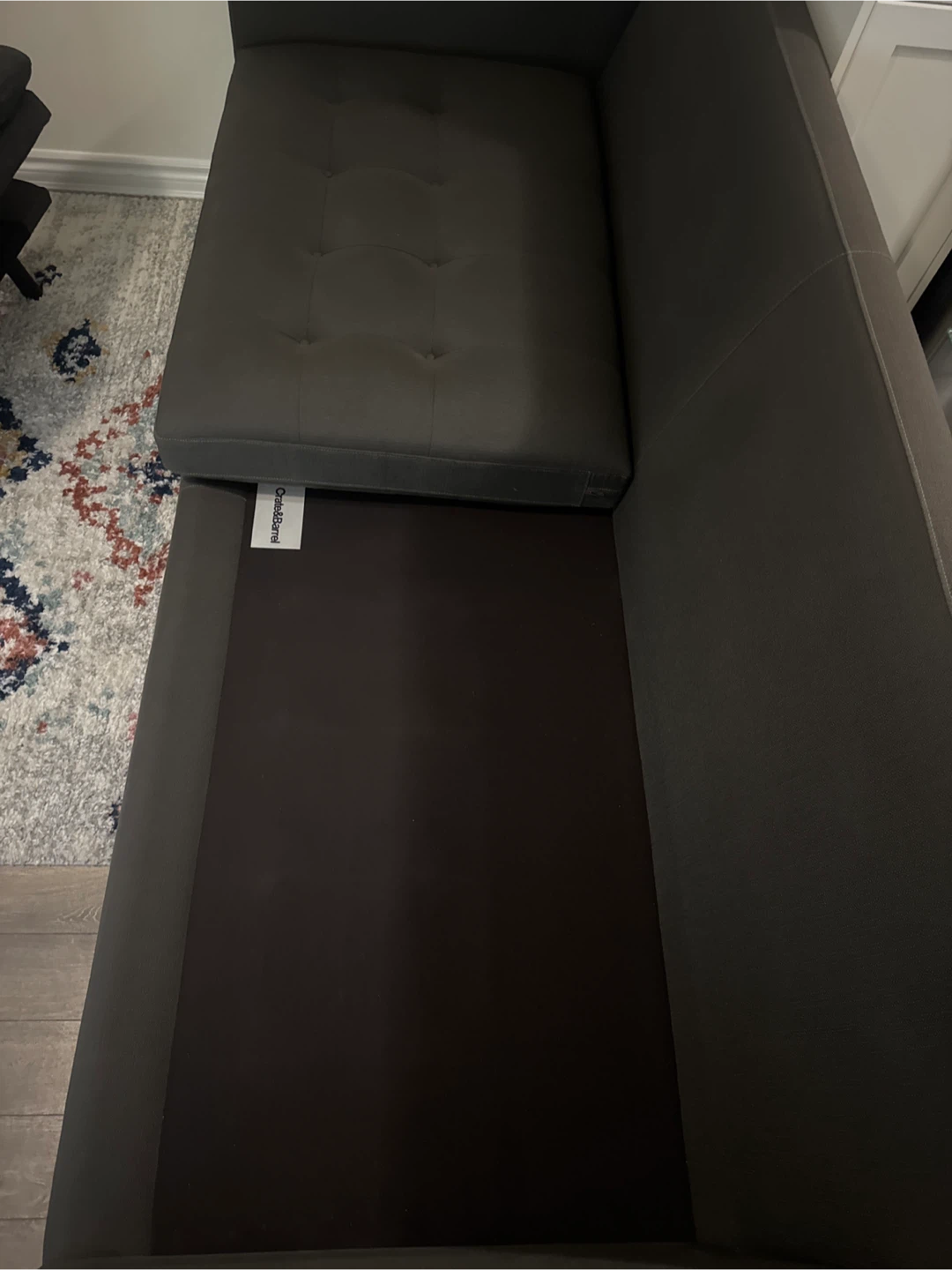 Crate & Barrel Upholstered Headboard - photo 3