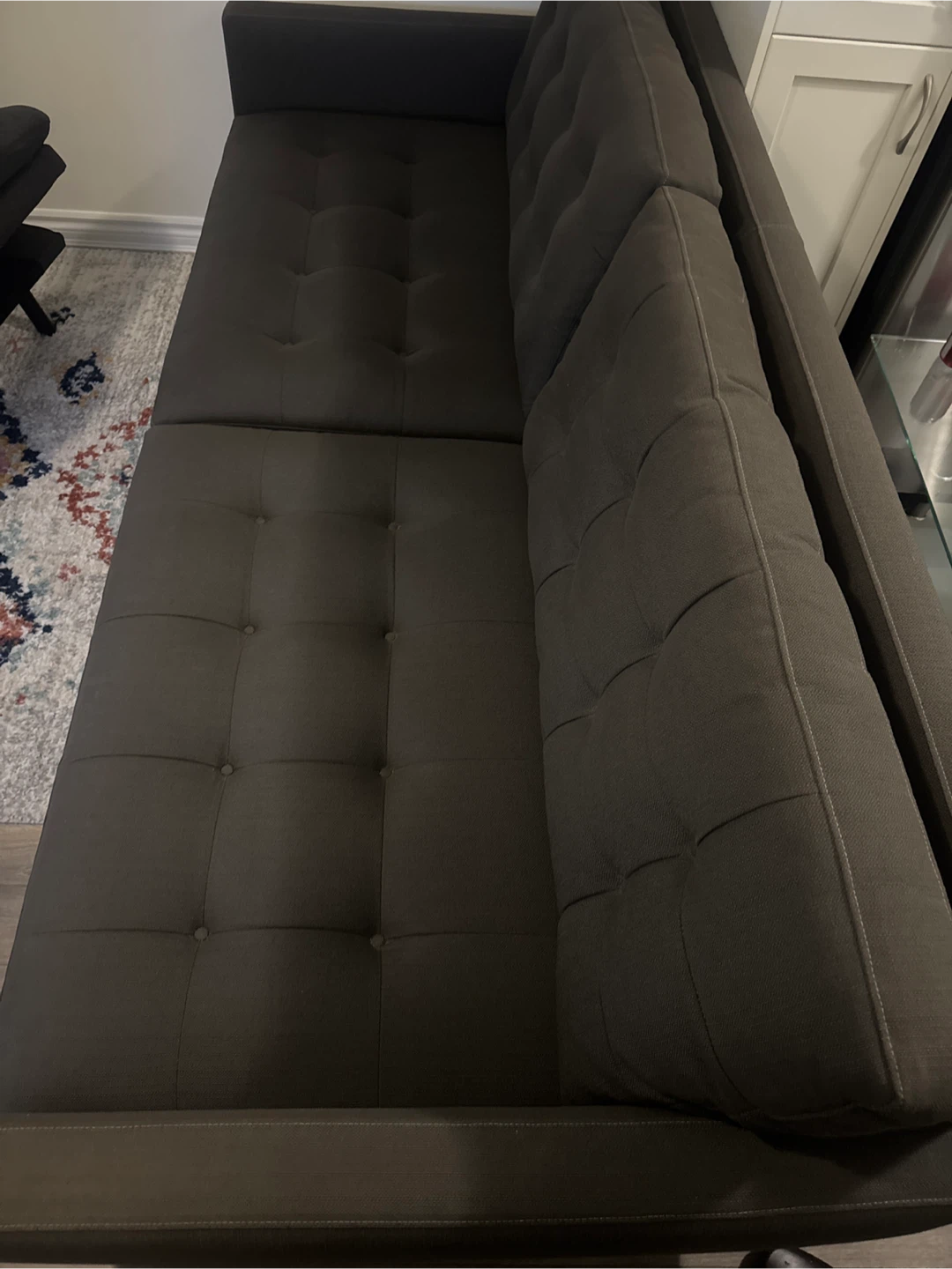 Crate & Barrel Upholstered Headboard