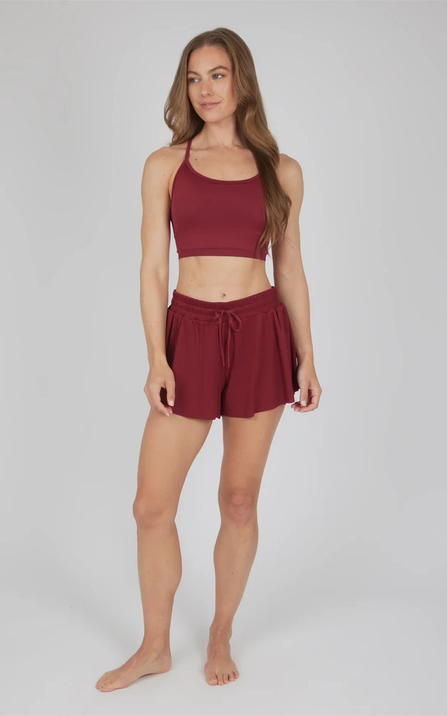 Yoga Set - Sports Bra & Shorts