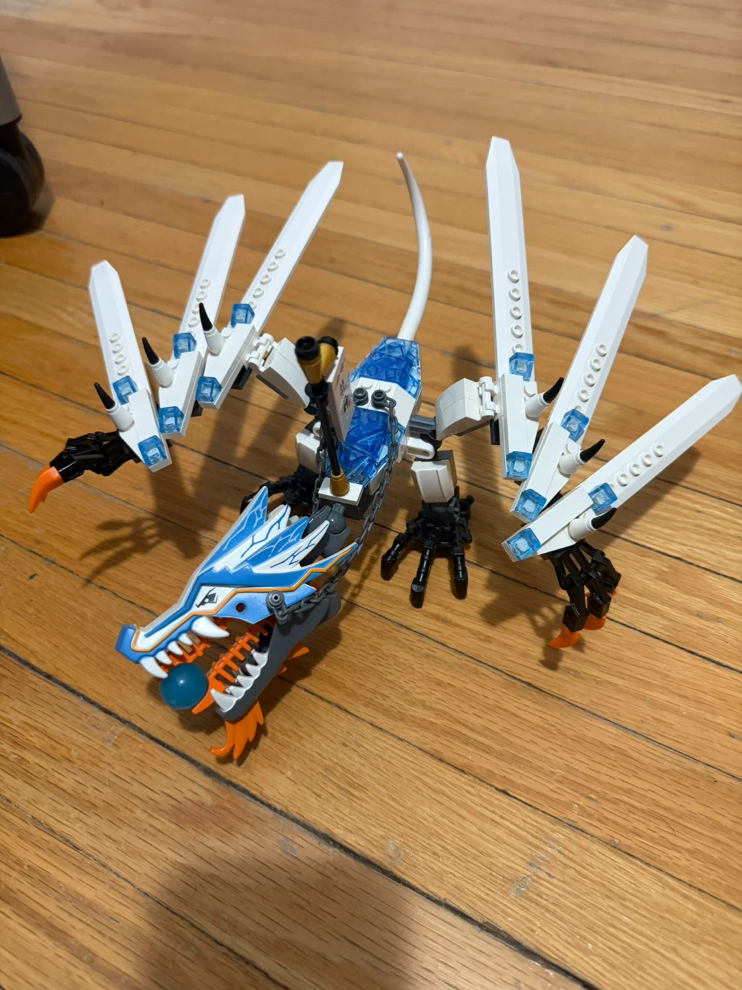LEGO Ninjago Ice Dragon attack