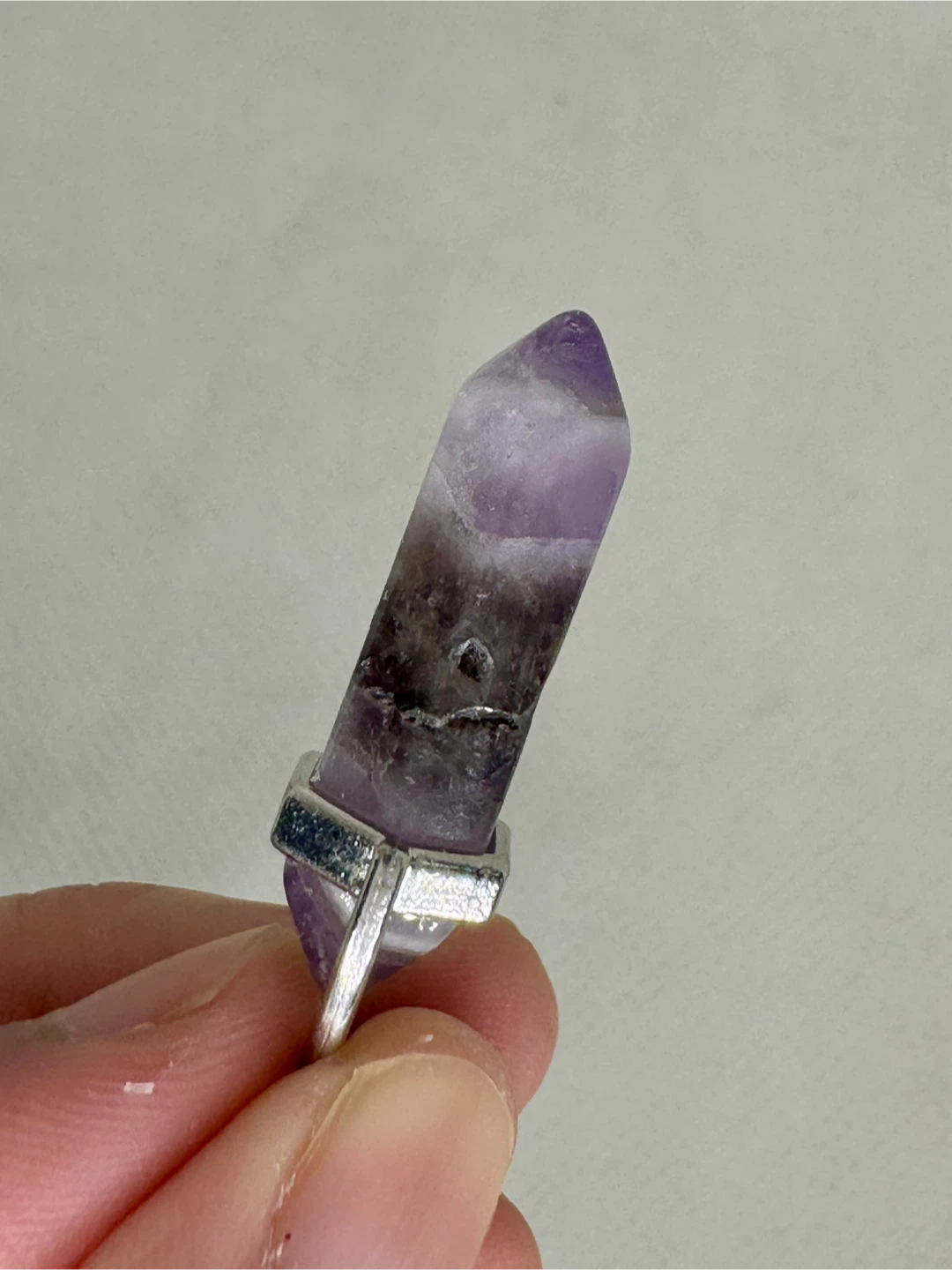 Dream Amethyst Crystal Pendant Necklace - photo 3