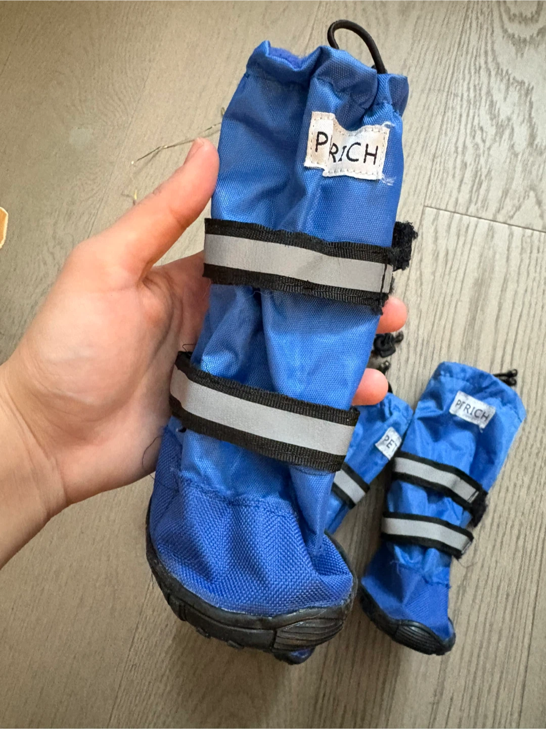 PRICH Blue Dog Boots (Set of 4) - Size L - photo 2