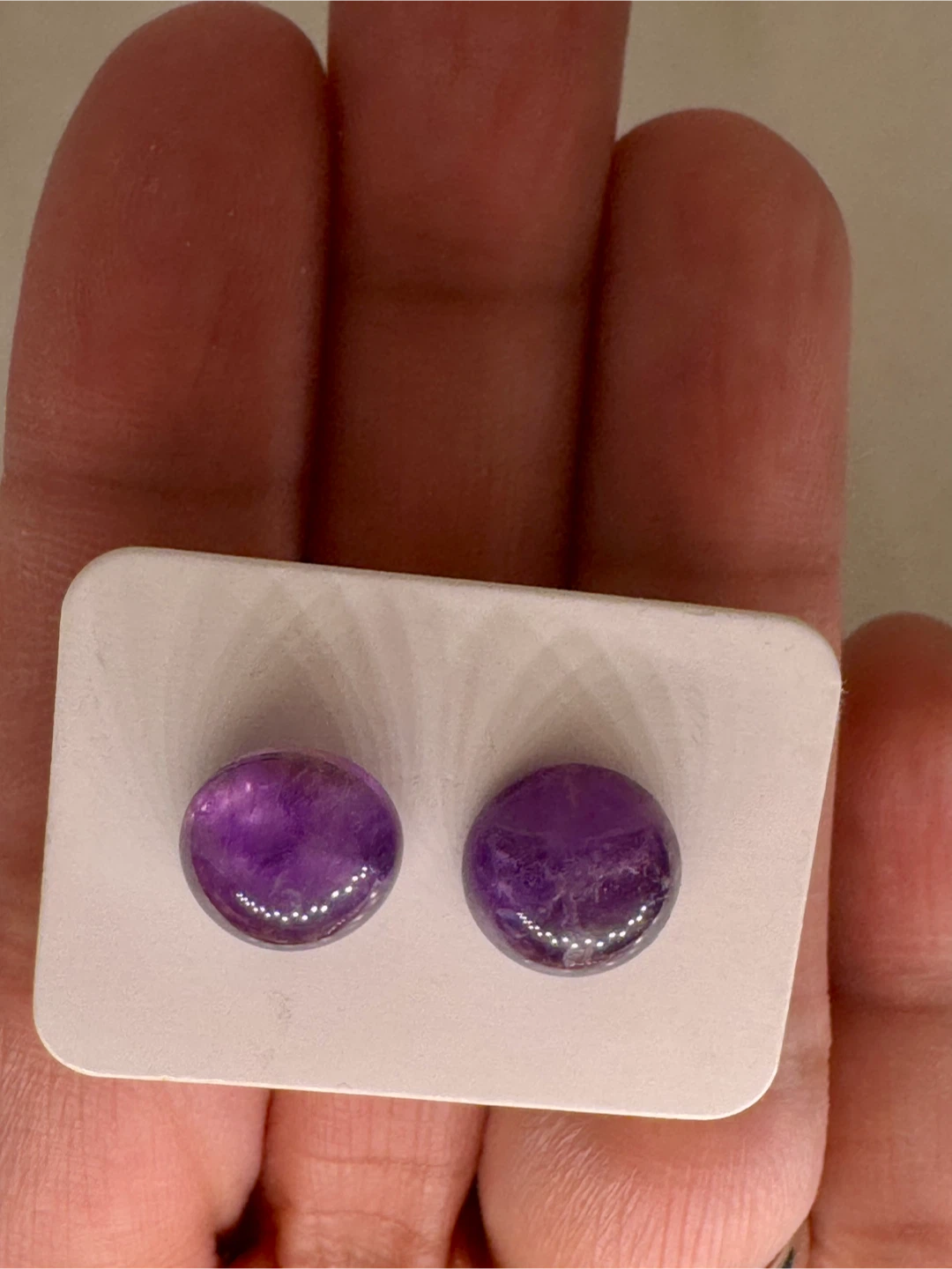 Amethyst earrings - photo 2
