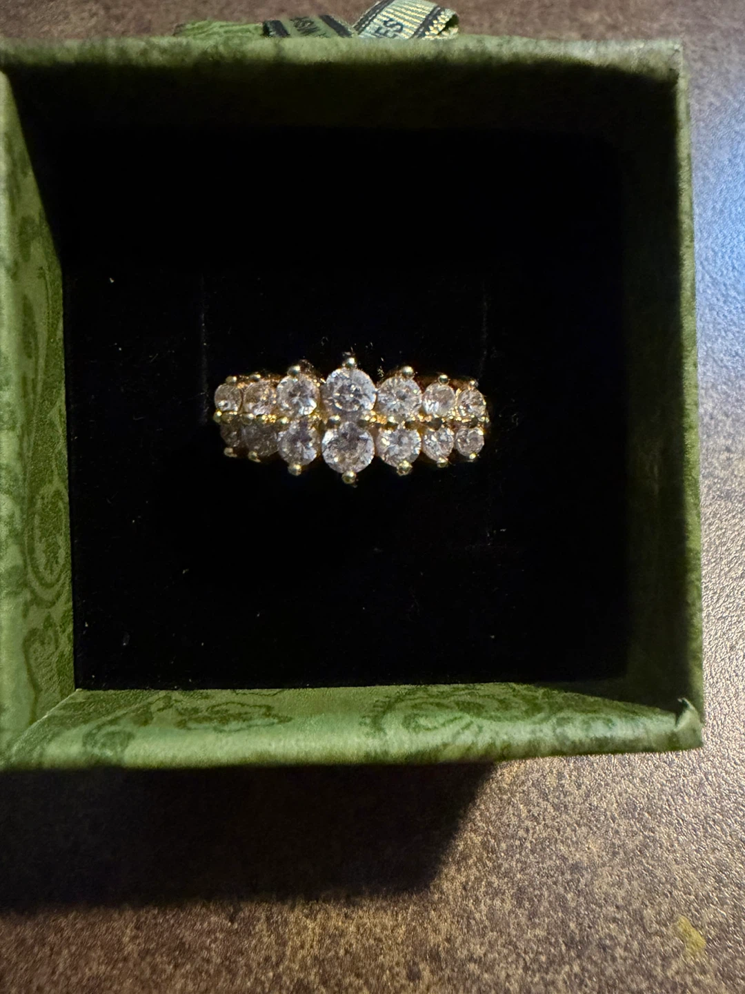 Ring with stones