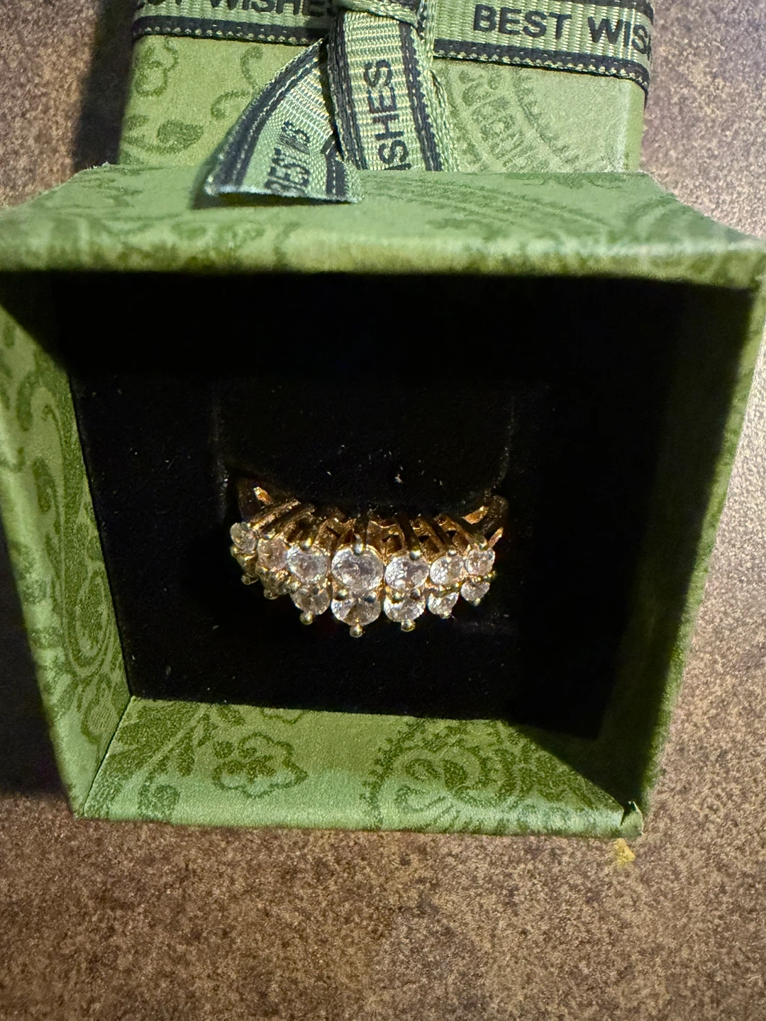 Ring with stones - photo 2