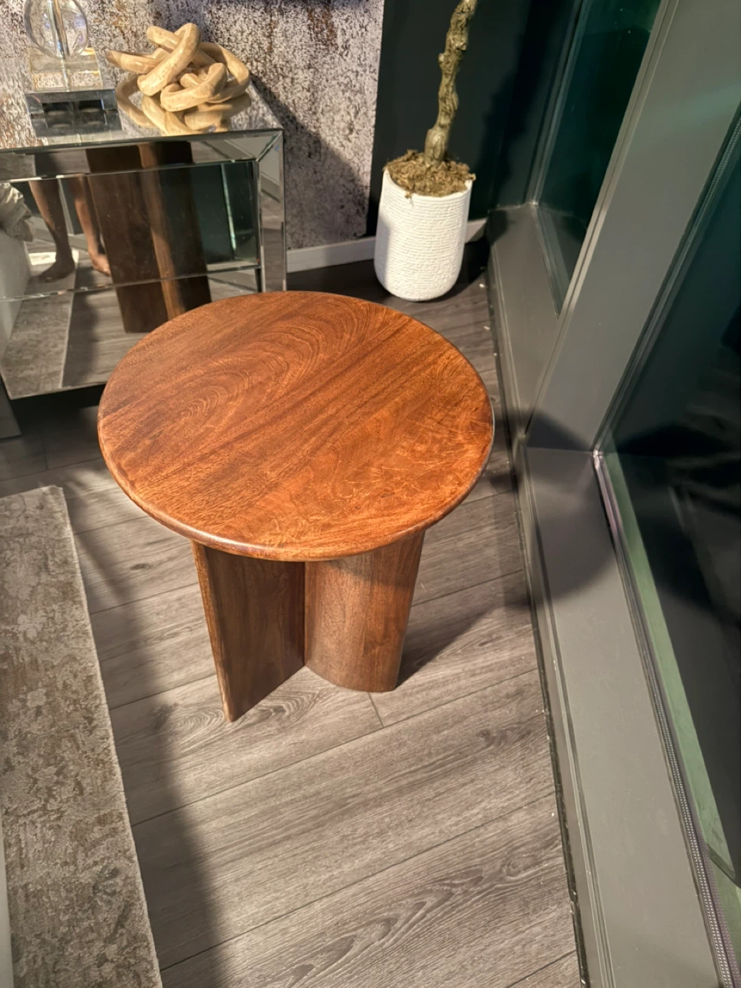 Wooden Side Table - photo 4