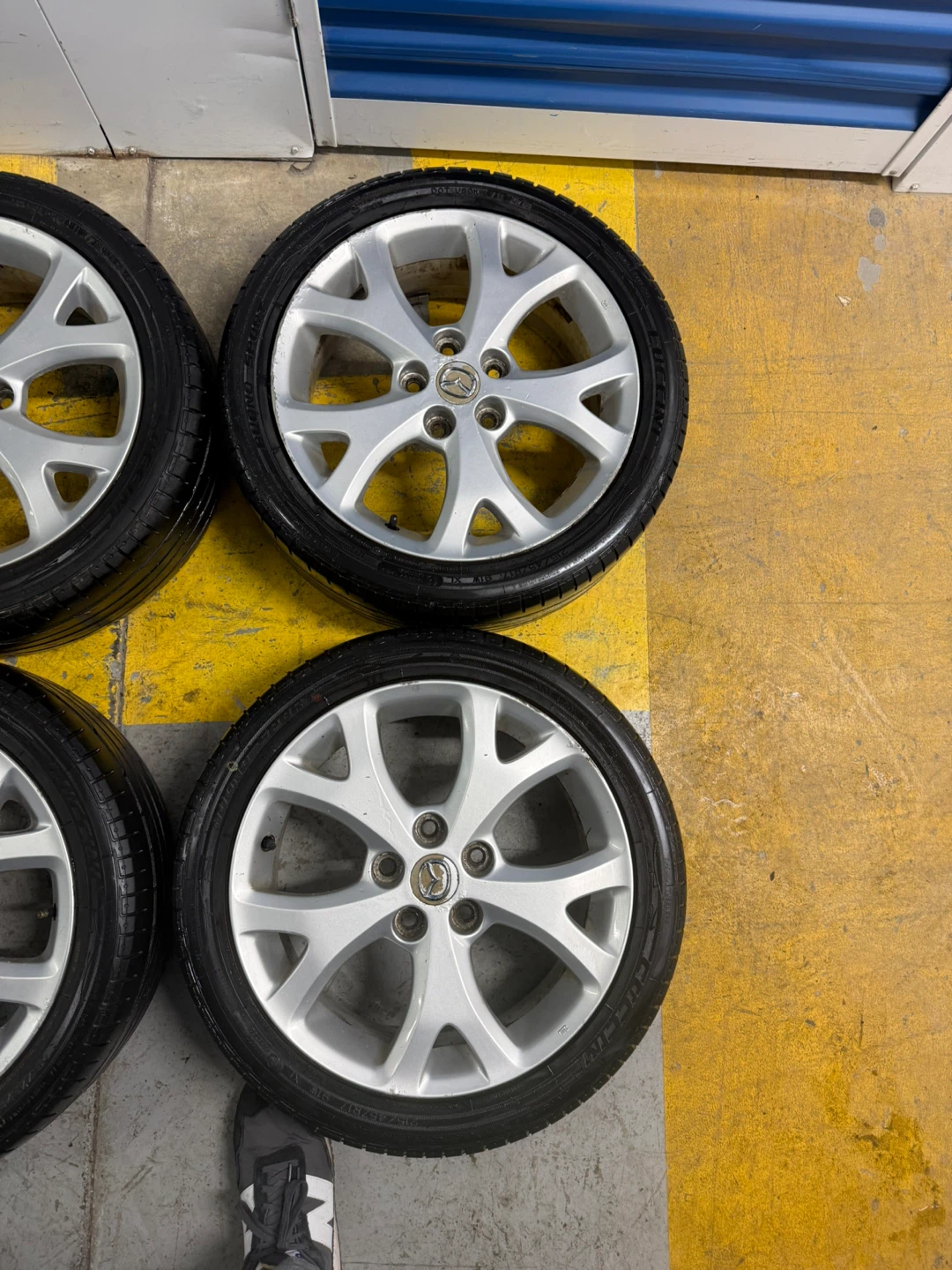 215/45R17 All Season Tires + Mazda 17" Alloy Rims - photo 3