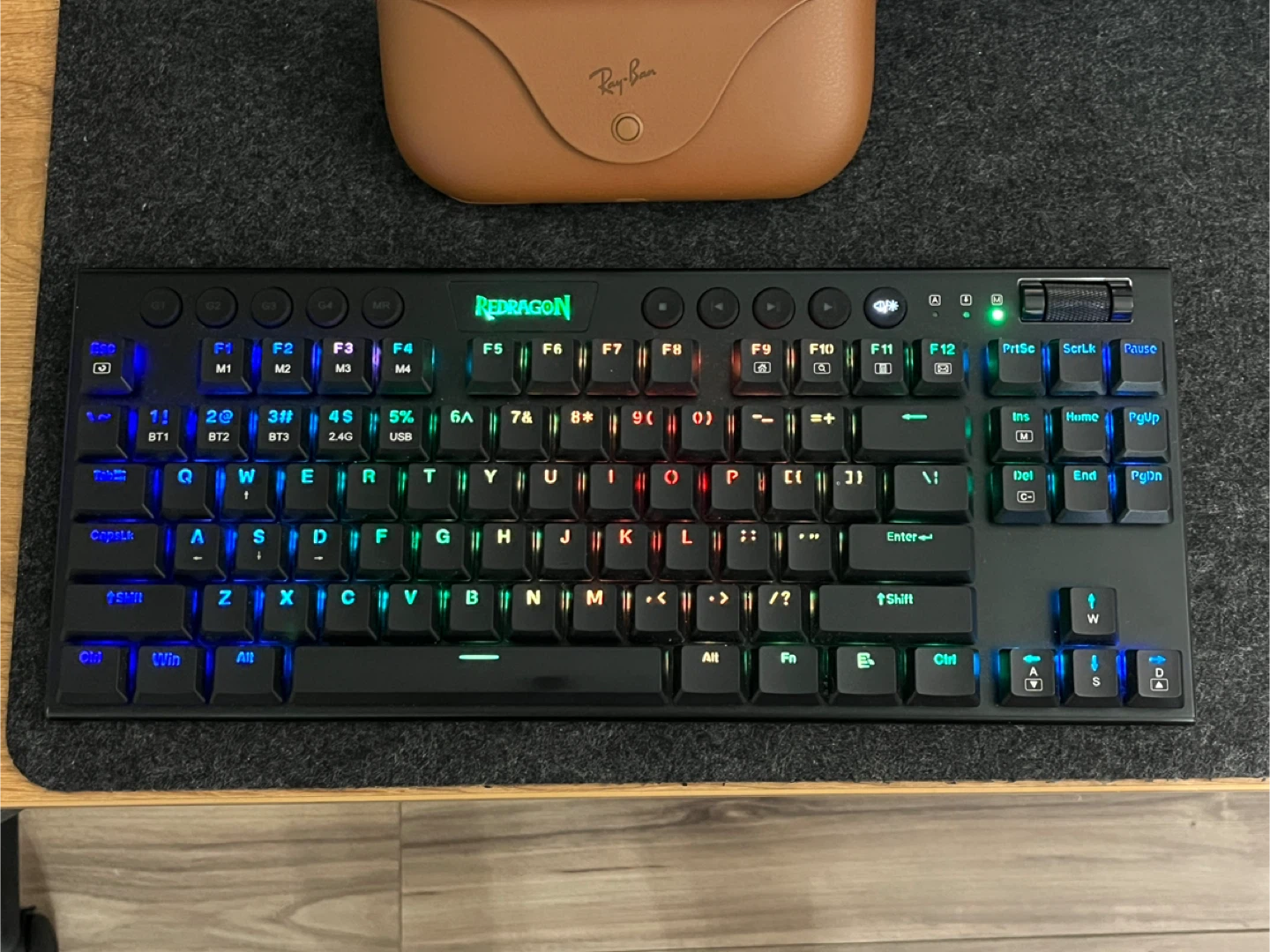 Redragon K621 Horus TKL Wireless RGB Mechanical Keyboard