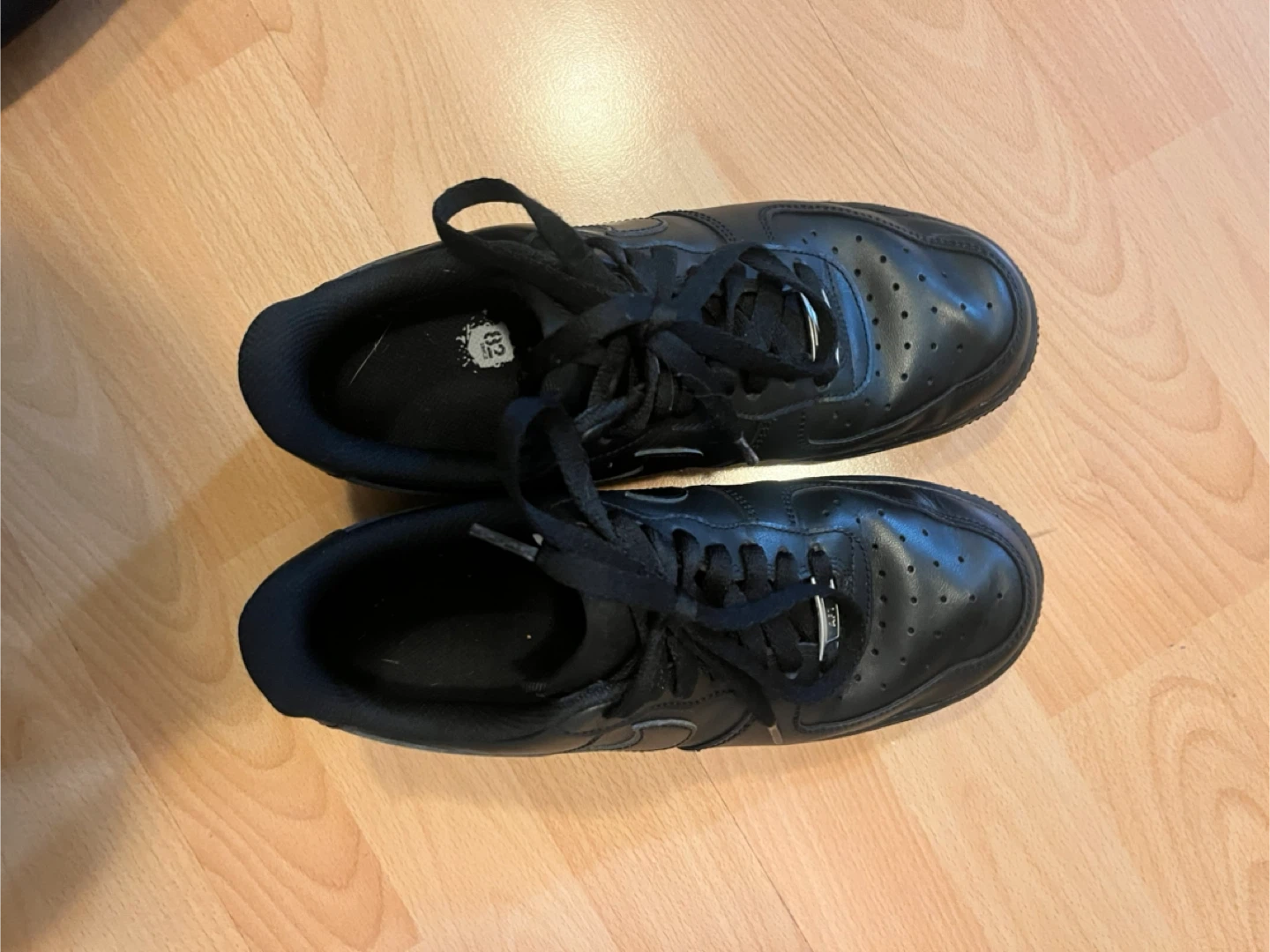 Nike Air Force 1 Low Black Shoes US 8.5