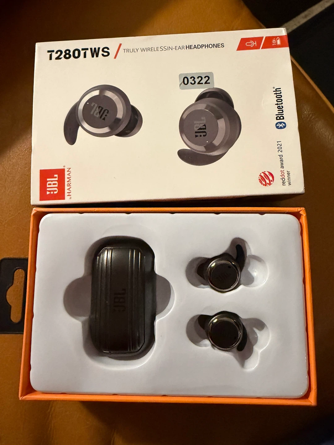JBL T280TWS Truly Wireless In-Ear Headphones