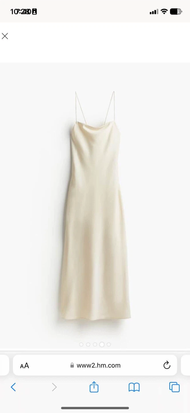 H&M Satin Slip Dress
