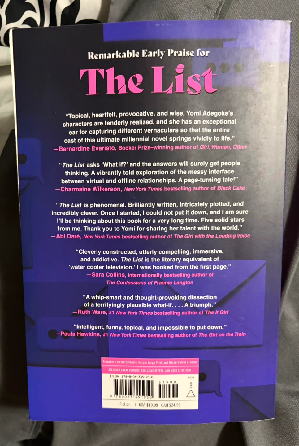 The List A Novel by Yomi Adegboke - photo 2