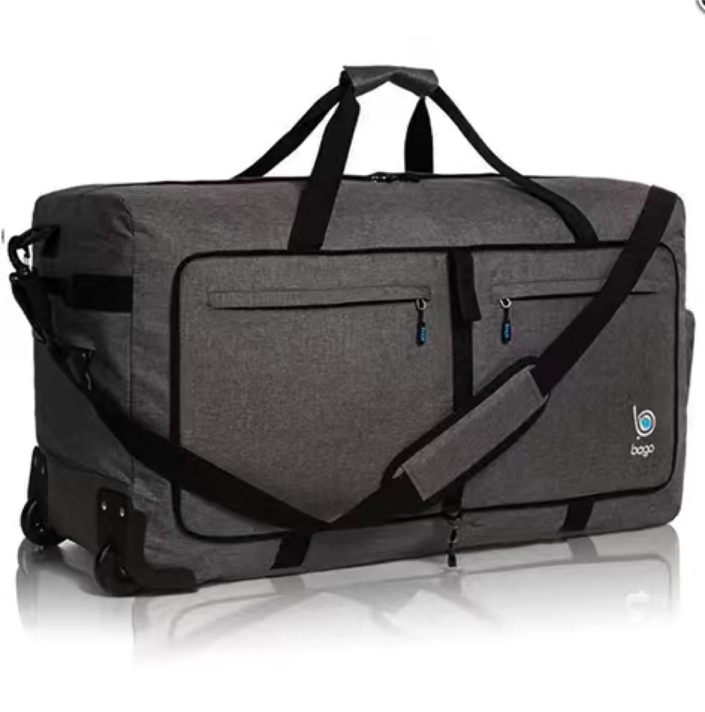 Bago 100L Foldable Wheeled Duffel Bag