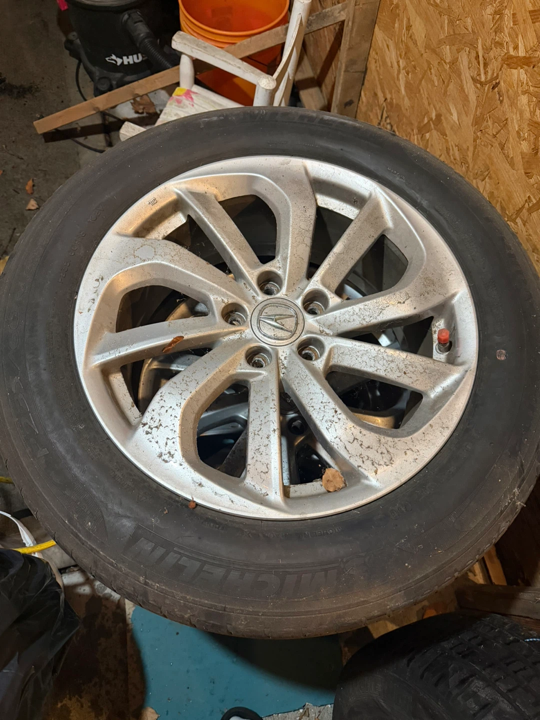 Set of 4 Tires with Rims of Acura RDX 2017 - photo 2