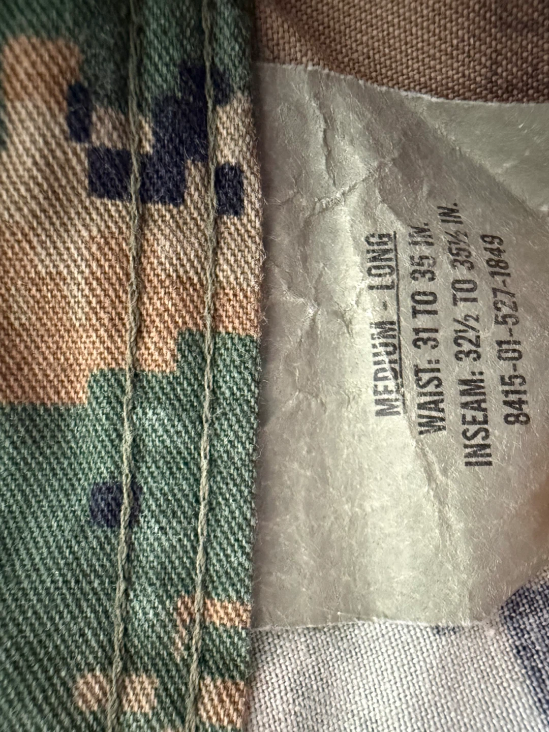 Medium Long Camo Insect Repellent Pants - photo 4