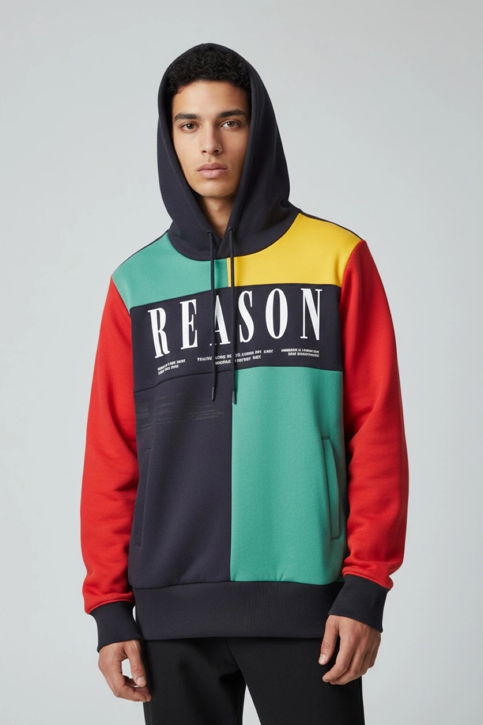 REASON Colorblock Hoodie