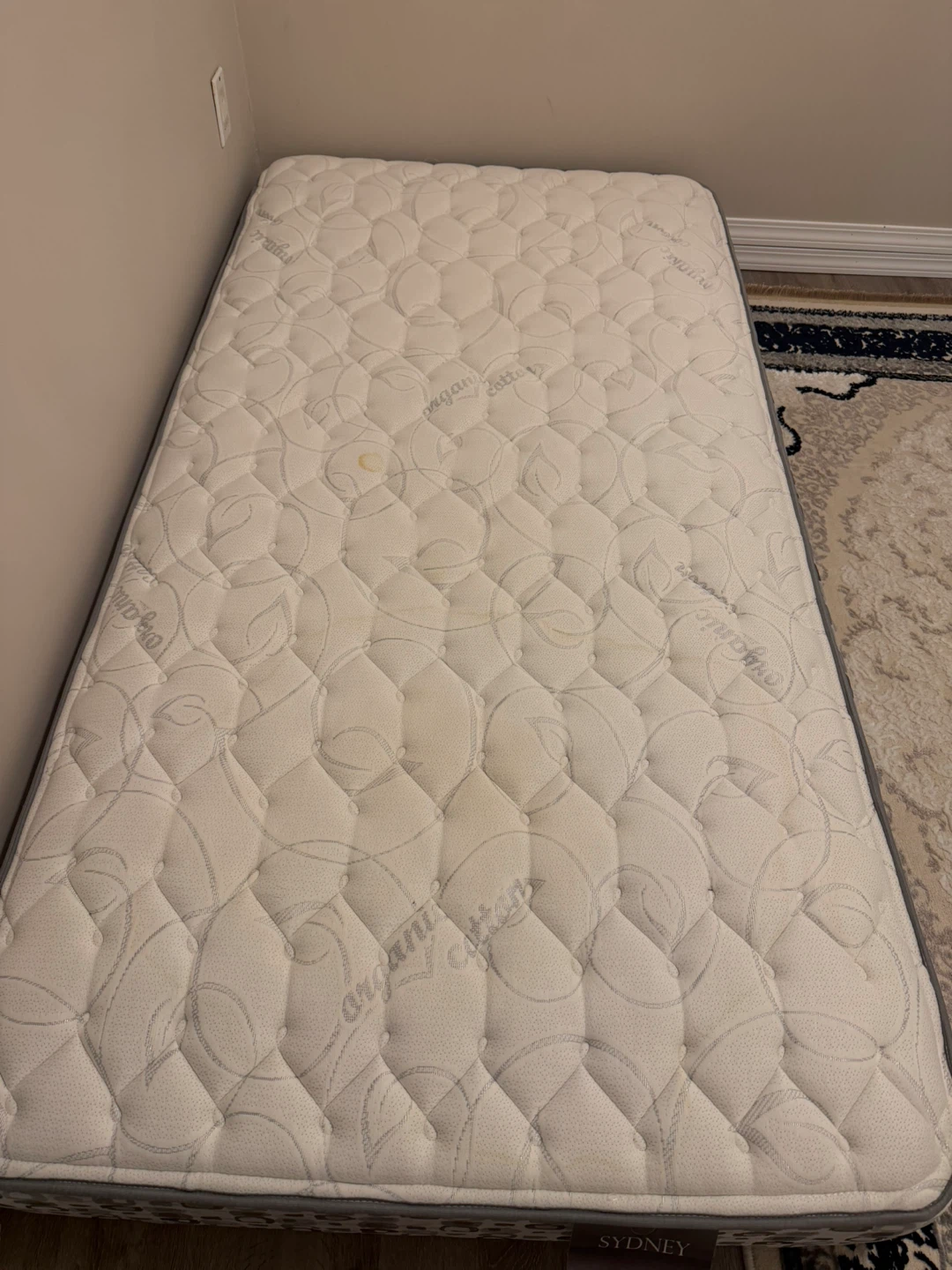 Organic Cotton Twin Mattress