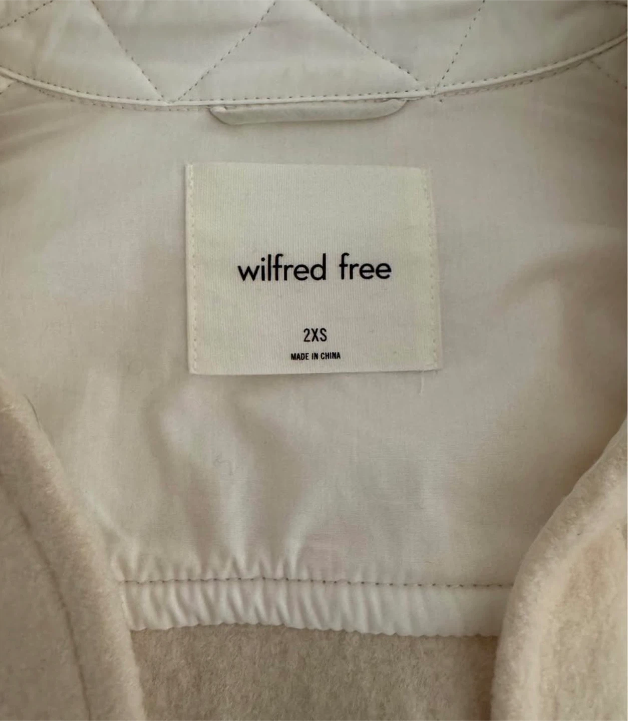 Wilfred Free Cream Button-Up Jacket - photo 3