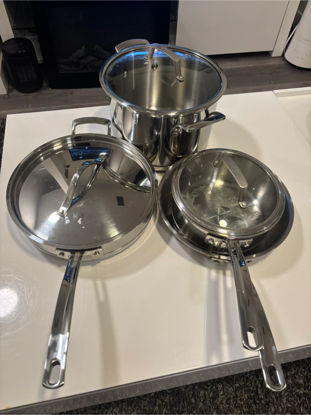 All-Clad Stainless Steel Cookware Set - photo 3