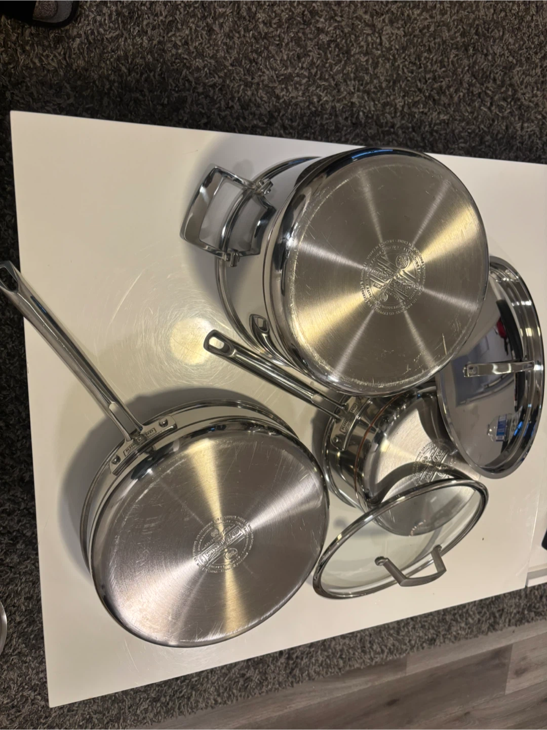 All-Clad Stainless Steel Cookware Set - photo 2