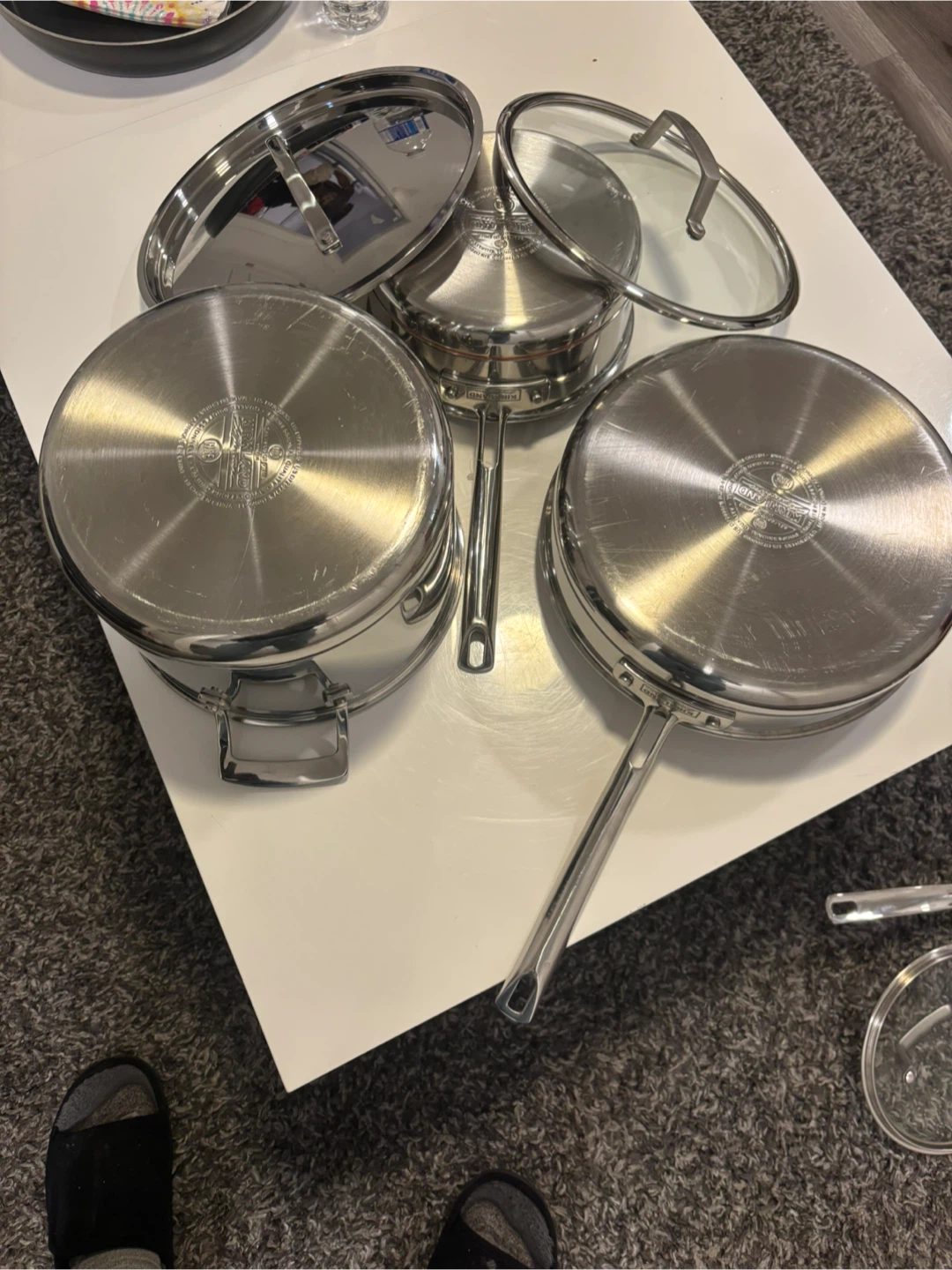 All-Clad Stainless Steel Cookware Set - photo 4