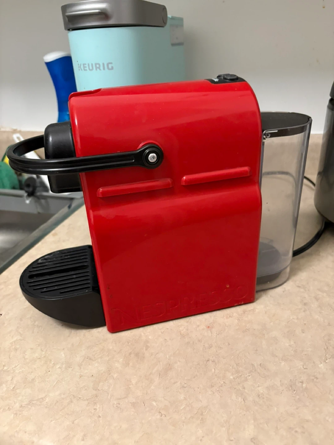 Nespresso Coffee Machine - Red - photo 3