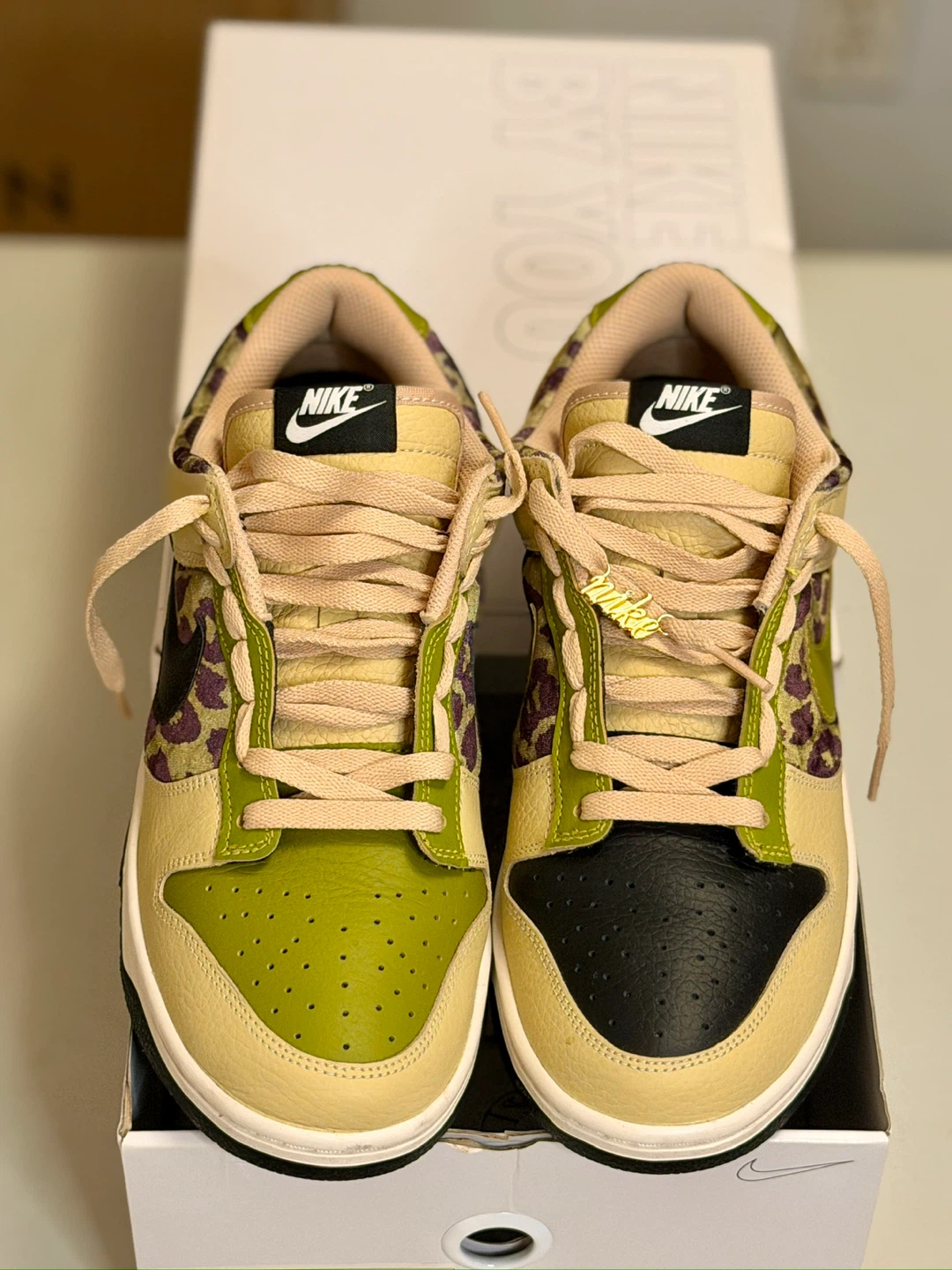 Nike Dunk Low "Leopard" print Sneakers - photo 2