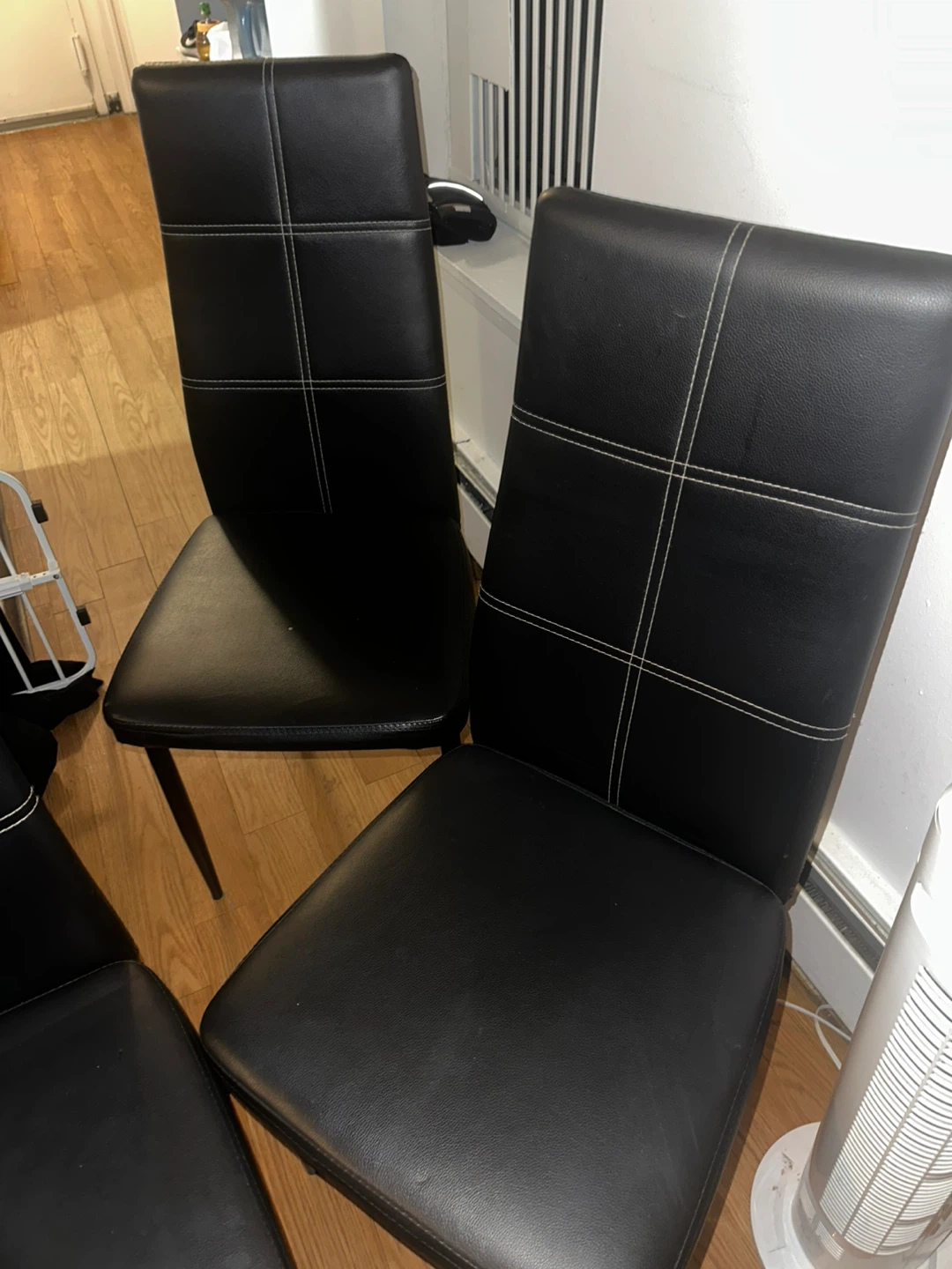 Black Dining Table and 3 Chairs - photo 5