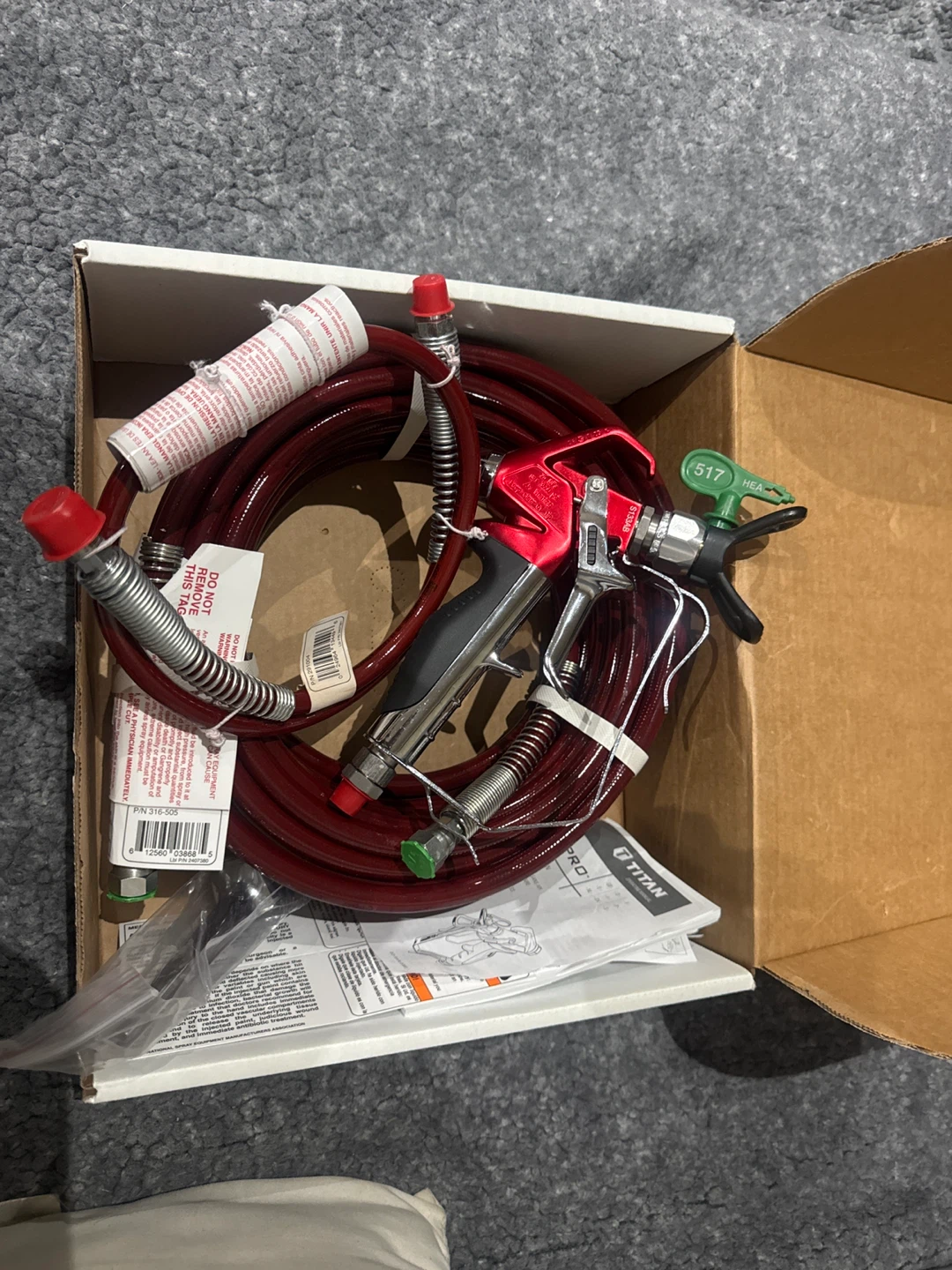 Titan RX-PRO GUN, HOSE & HEA TIPKIT - photo 2