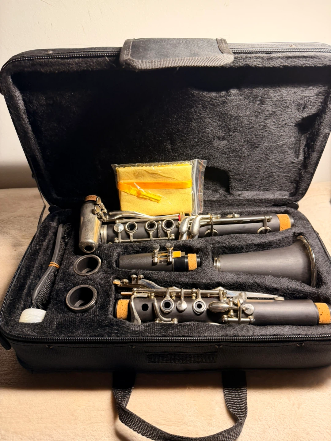 Academy Clarinet Set with Case and Accessories