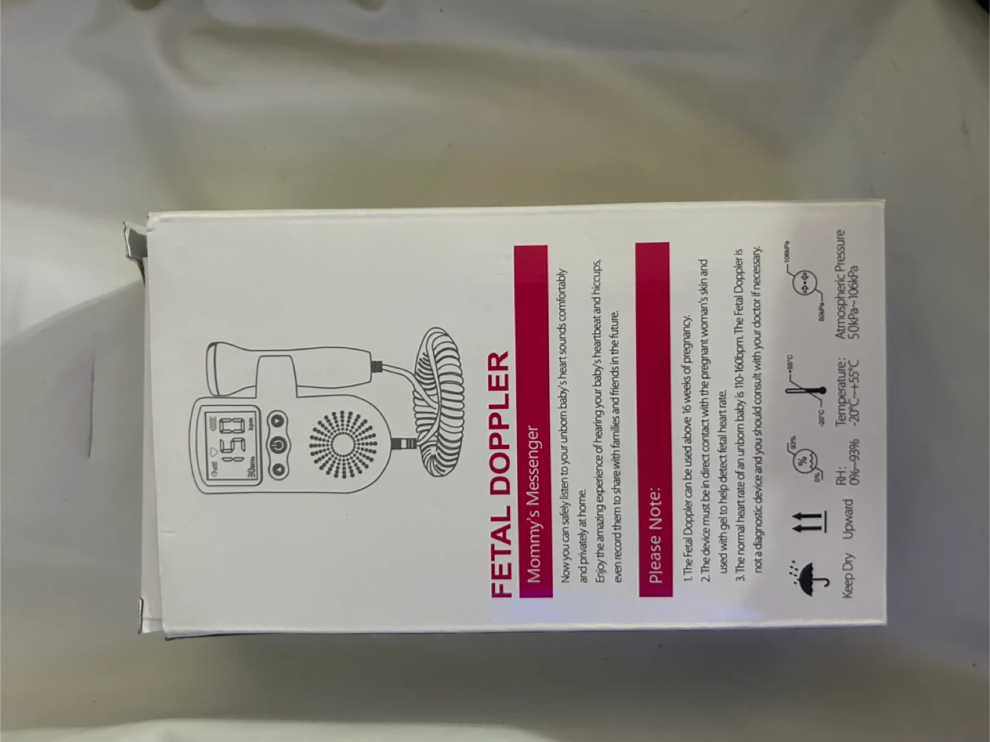 Fetal Doppler Monitor - photo 2