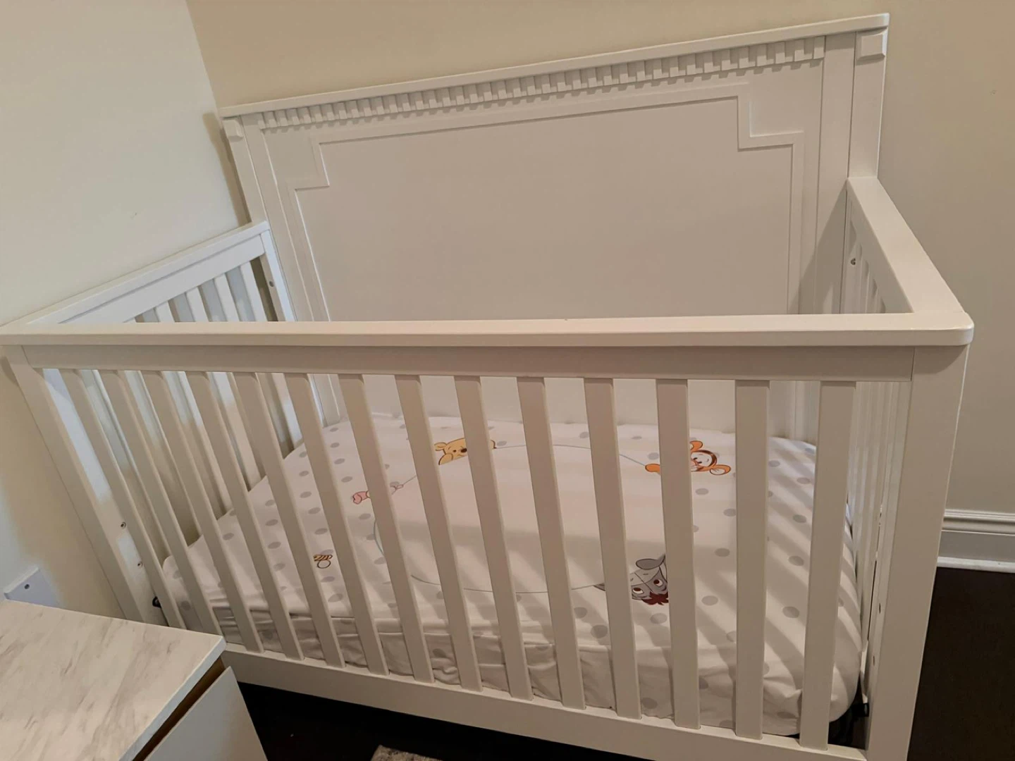 White Baby Crib - photo 2