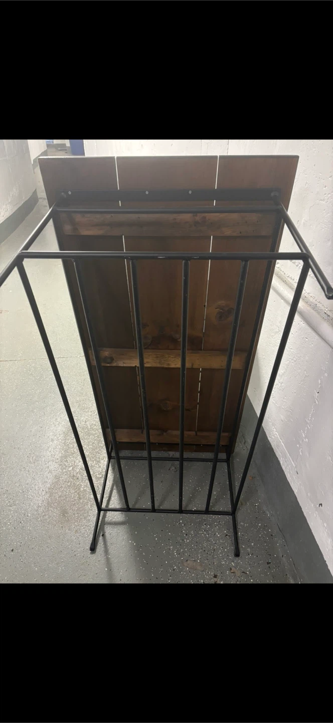 Set of 2 Wood and Metal Base coffee Tables - photo 2