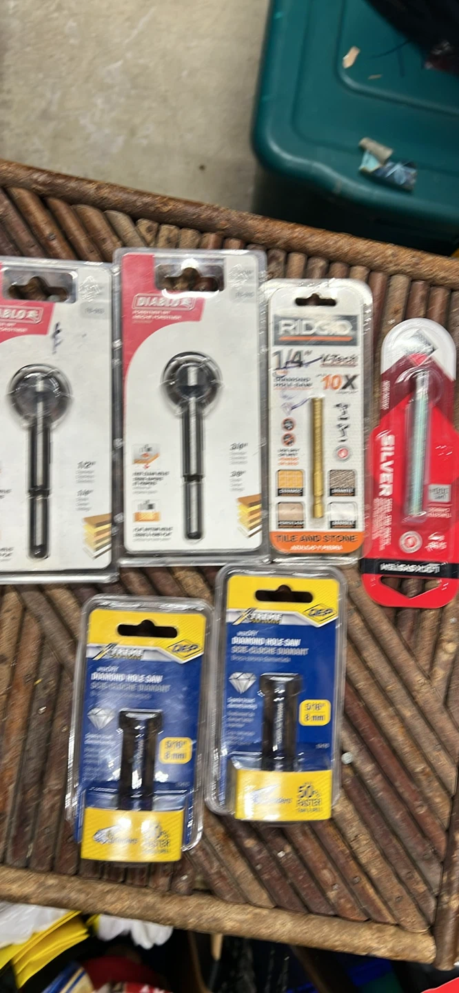 Diablo, Ridgid, and DEP Hole Saw Assortment