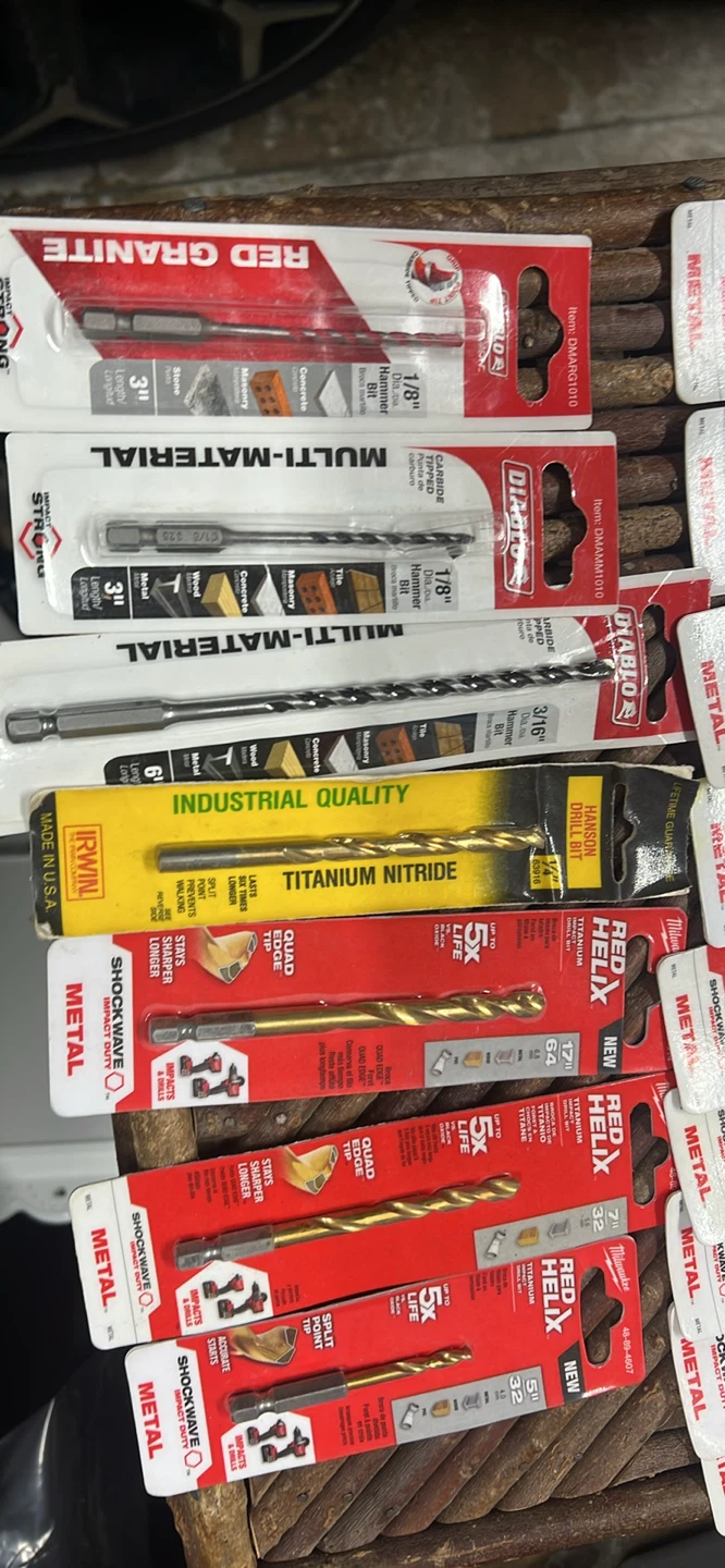 Milwaukee Red Helix Titanium Drill Bit Set