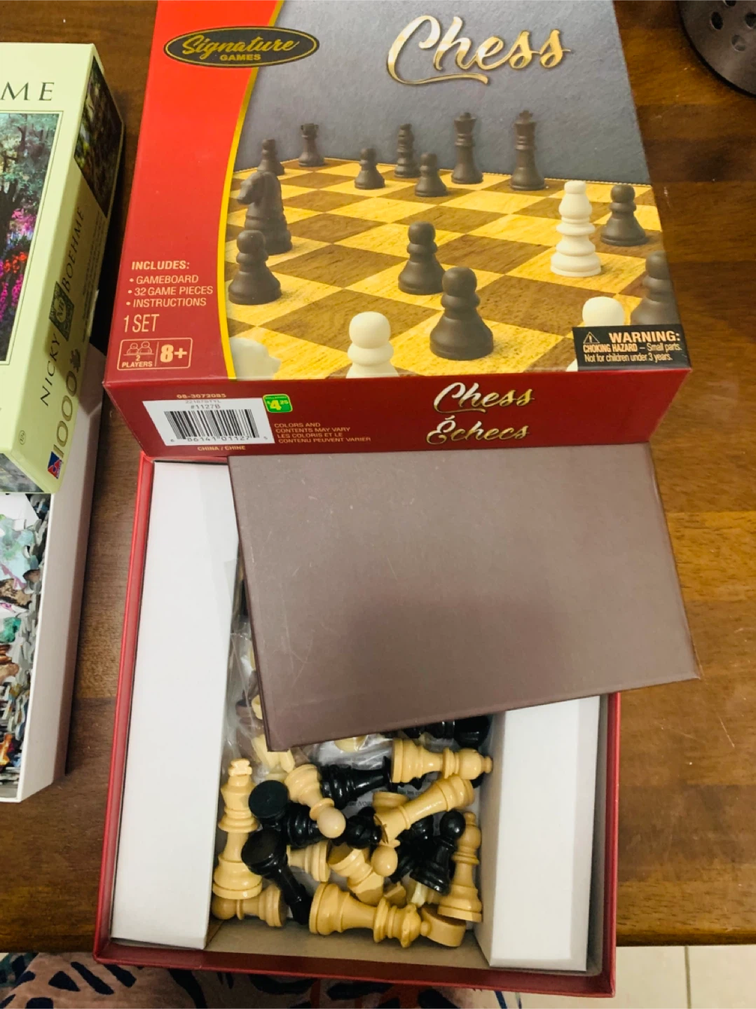 Signature Games Chess Set & 1000 pieces puzzles - photo 2