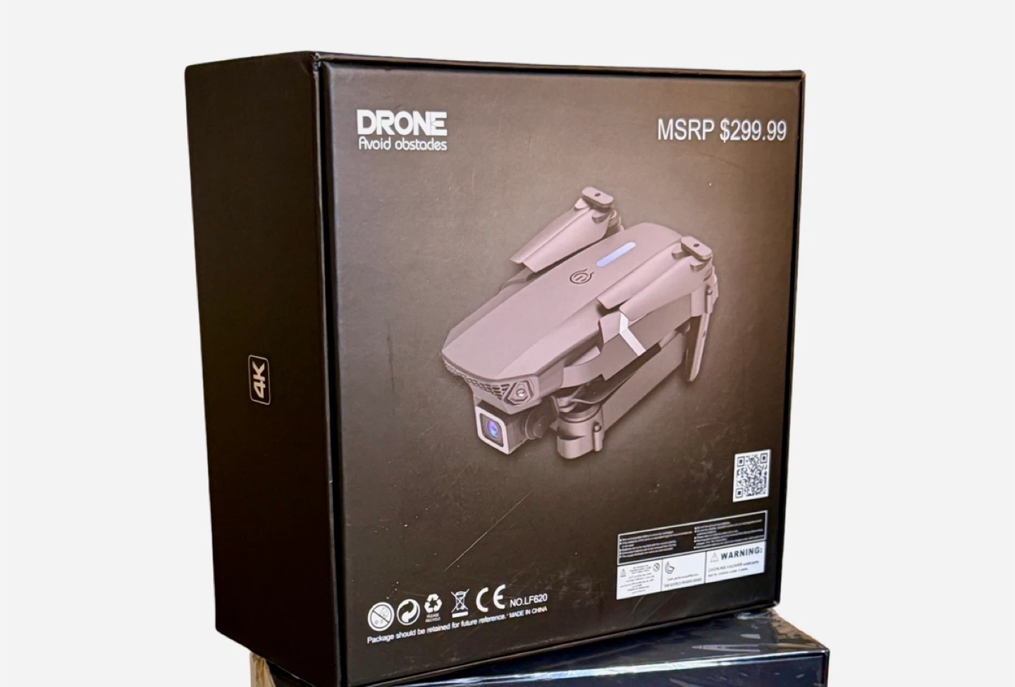 4K Drone with Obstacle Avoidance - Used