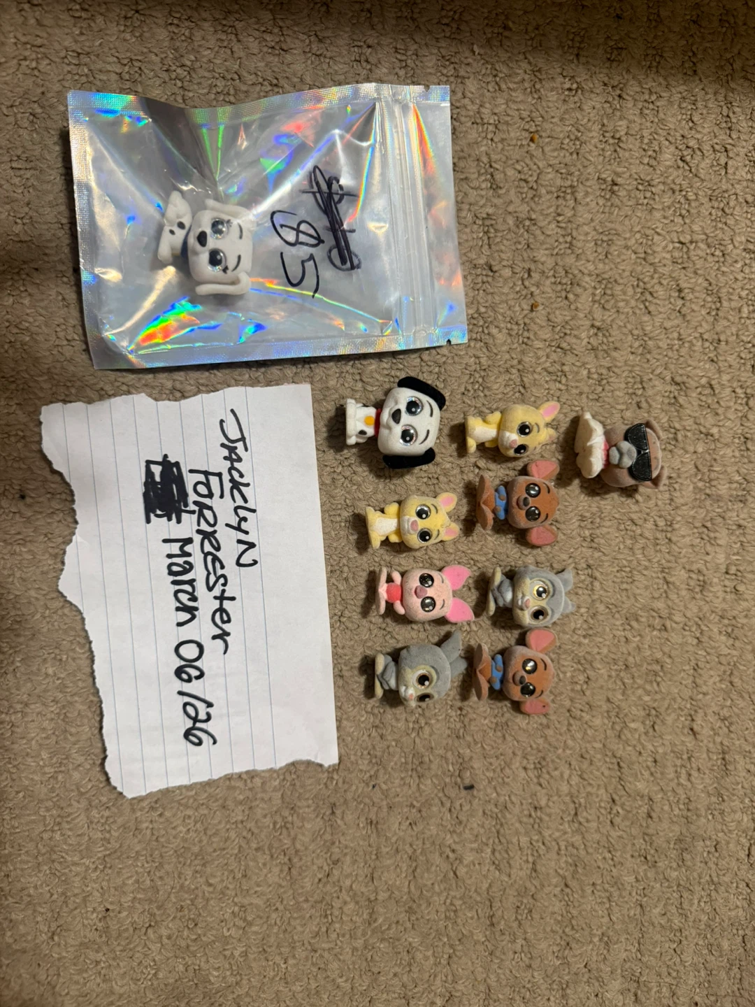 Assorted Disney and Other Mini Figures Collection