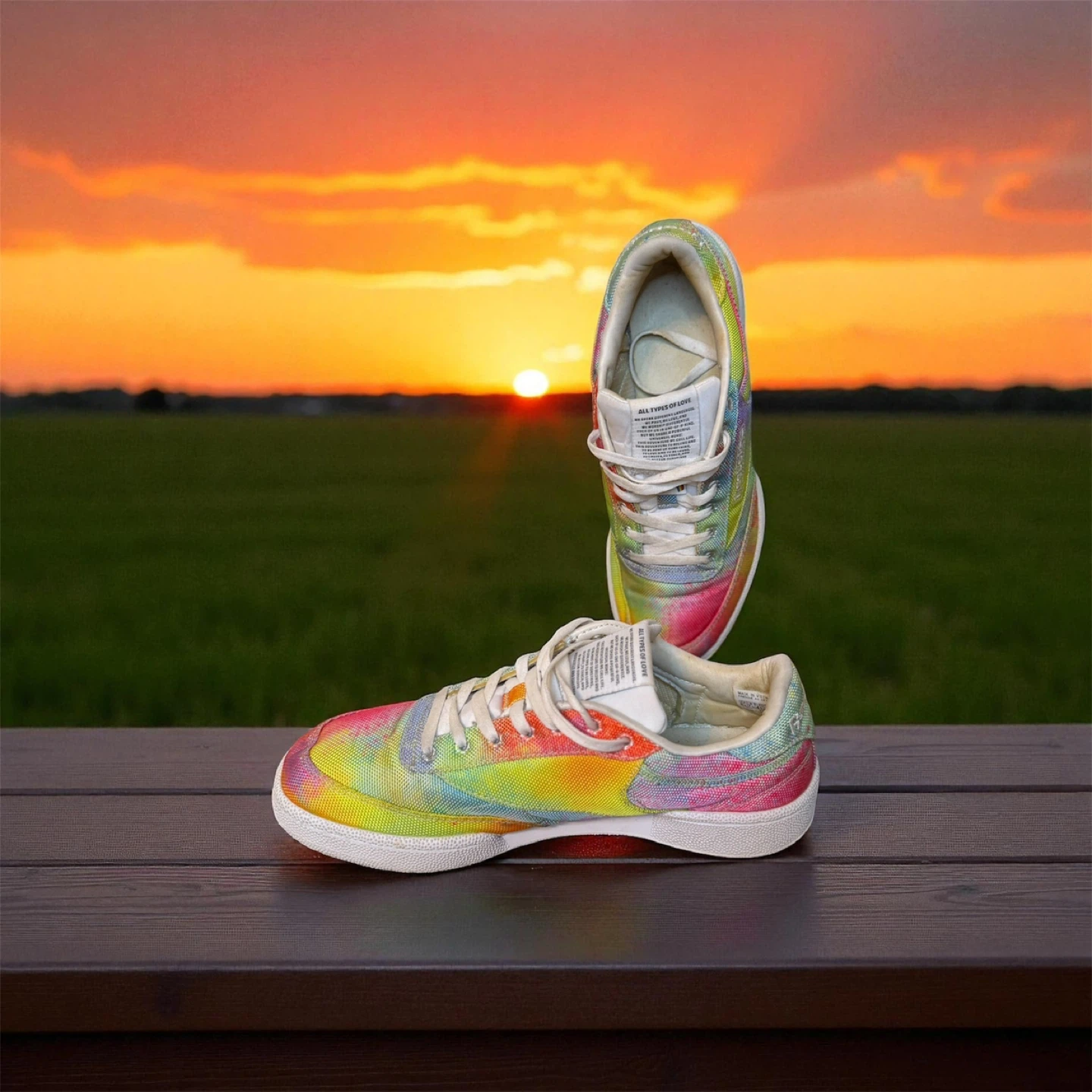 Reebok Club C 85 Tie-Dye Sneakers
