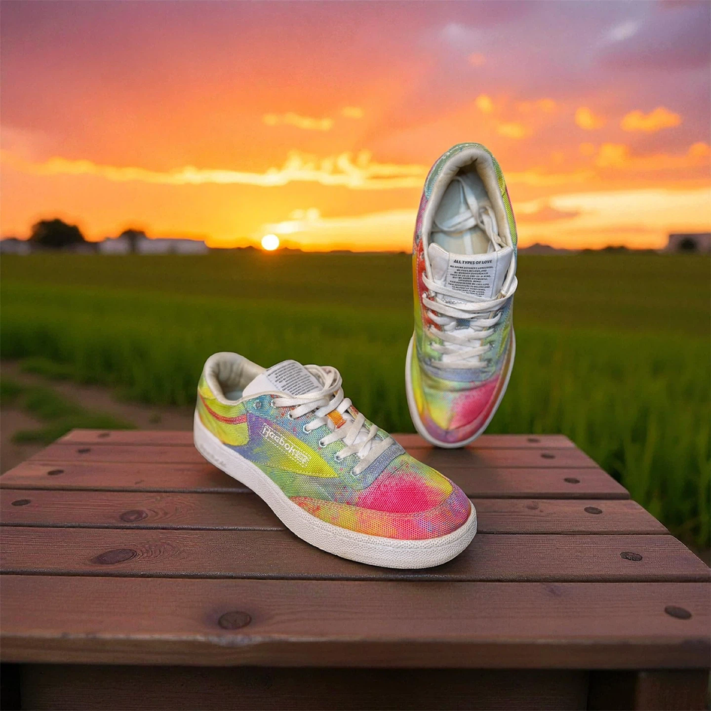 Reebok Club C 85 Tie-Dye Sneakers - photo 2